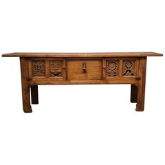 Antique Early 20th Century Arts 
Crafts Oak Sideboard