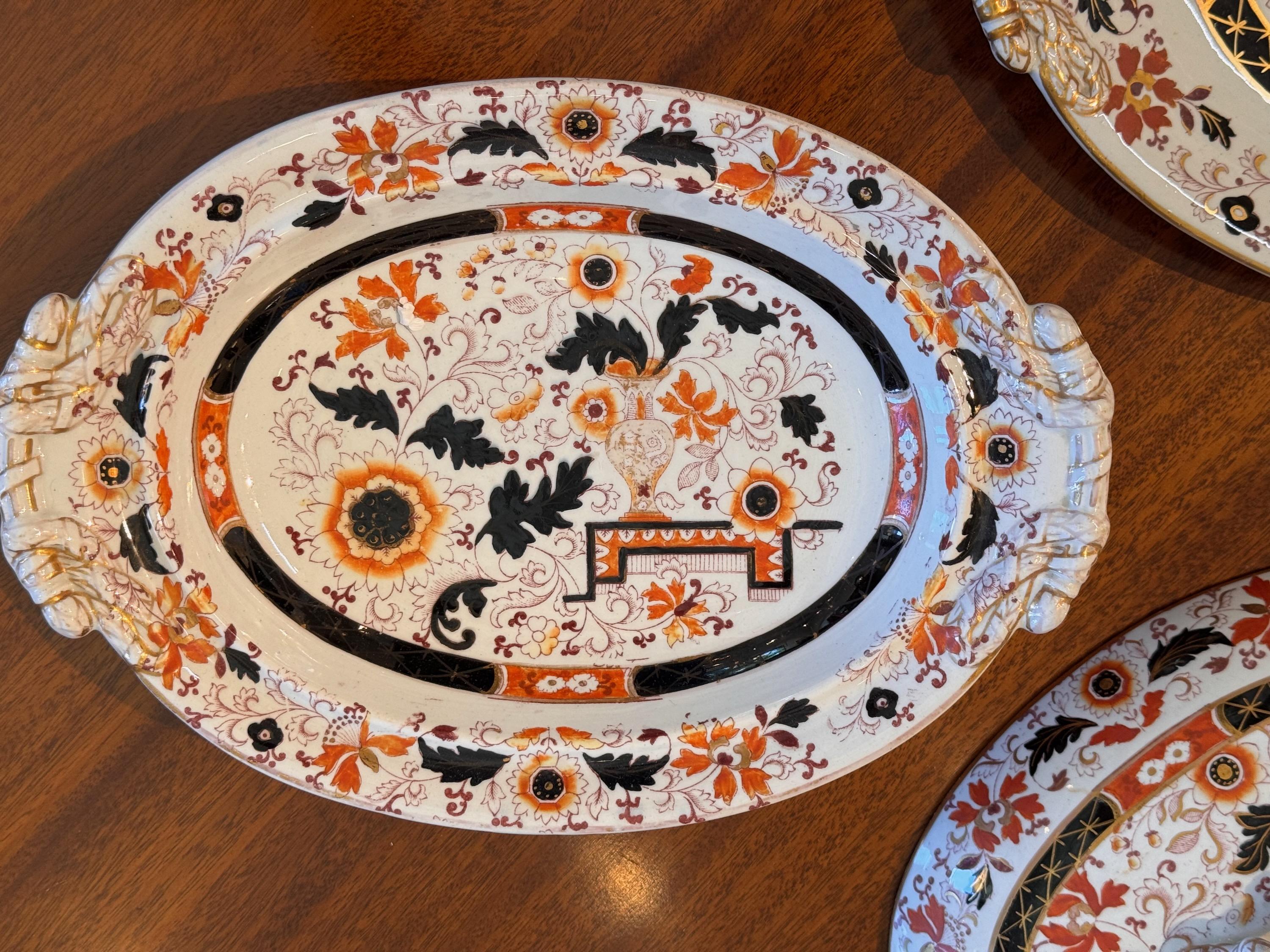 Early 20th Century Ashworth Brothers English Ironstone Serving Dishes- 12 Pieces 8