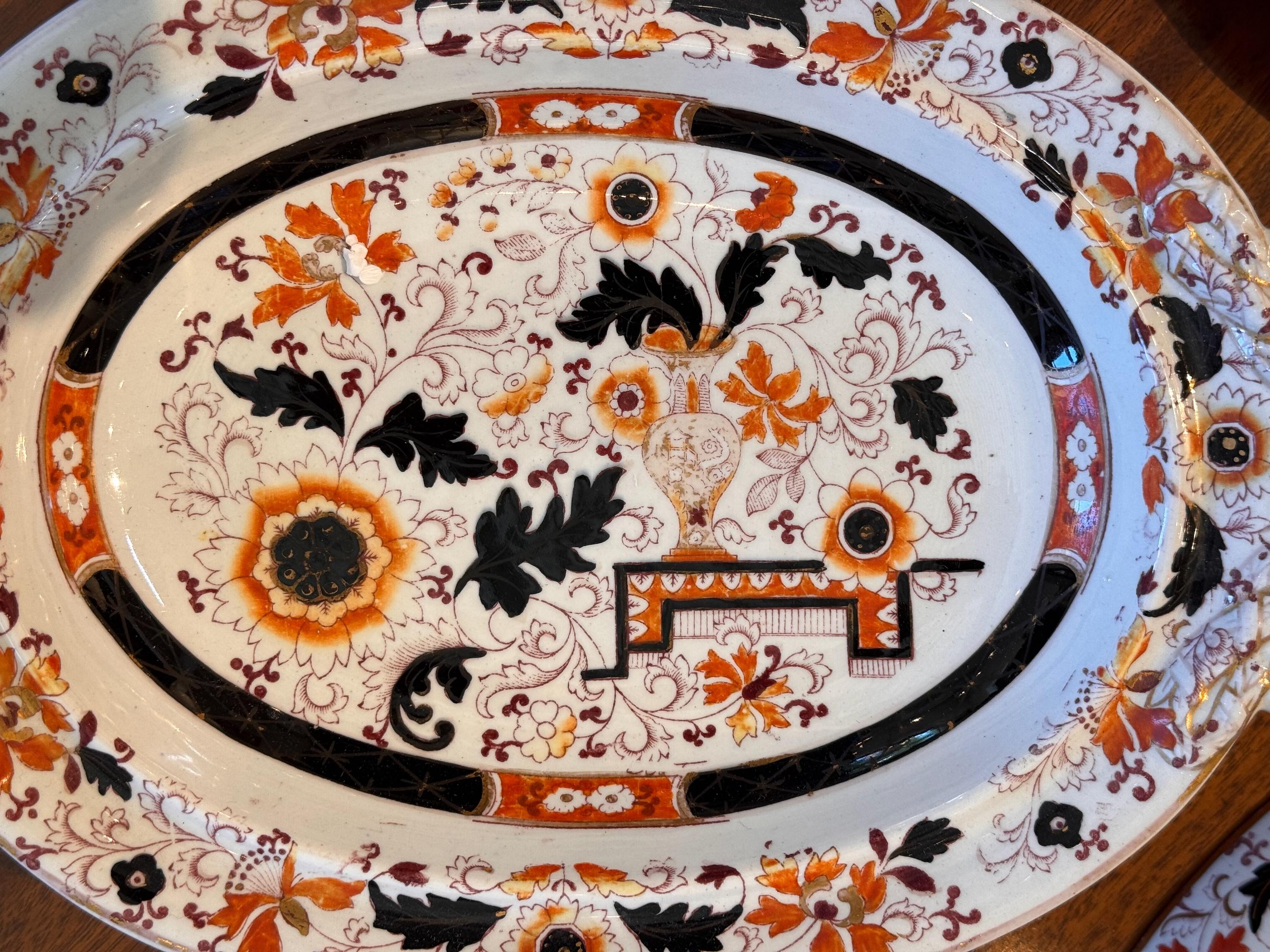 Early 20th Century Ashworth Brothers English Ironstone Serving Dishes- 12 Pieces 9