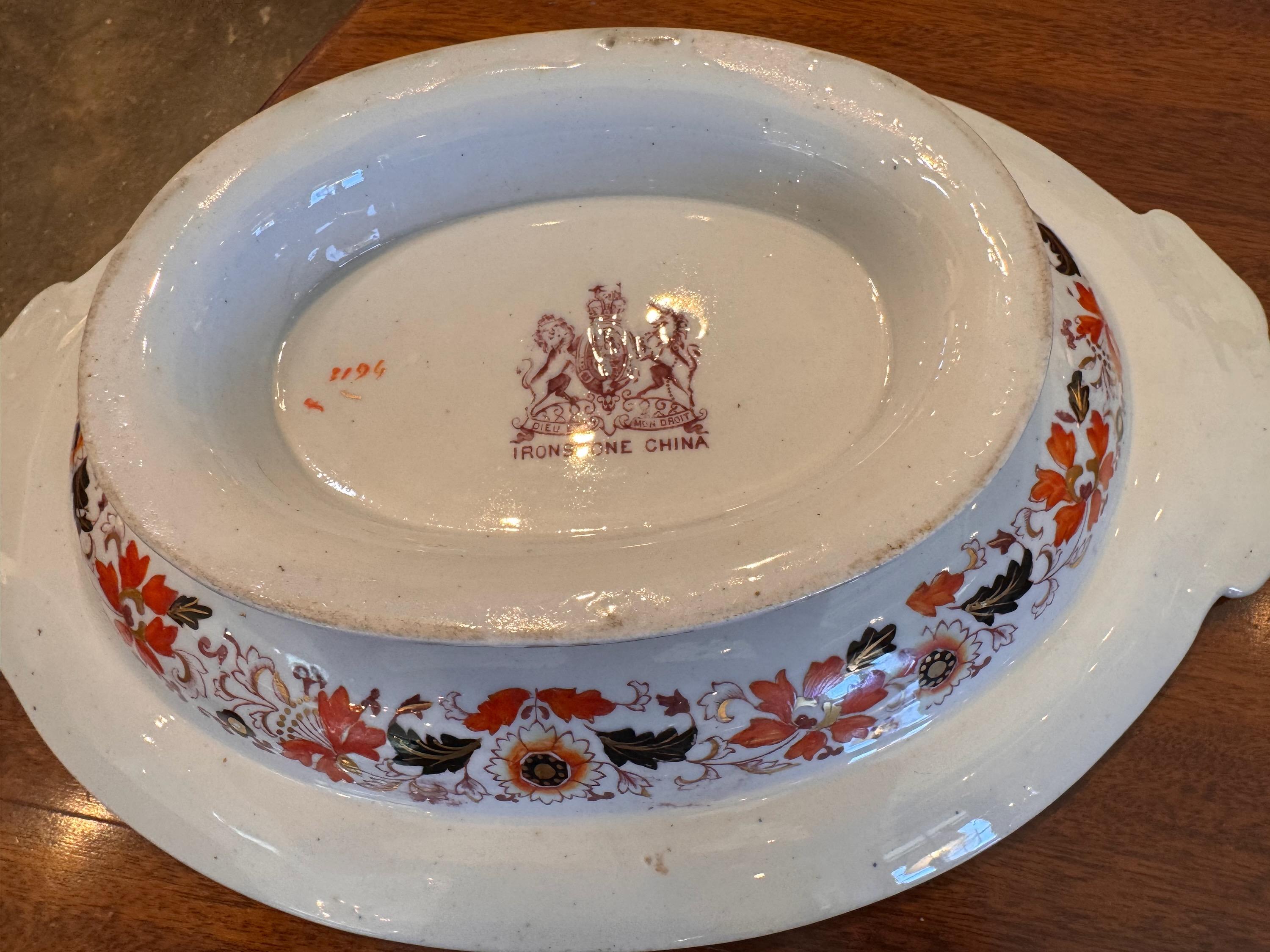 Early 20th Century Ashworth Brothers English Ironstone Serving Dishes- 12 Pieces 13
