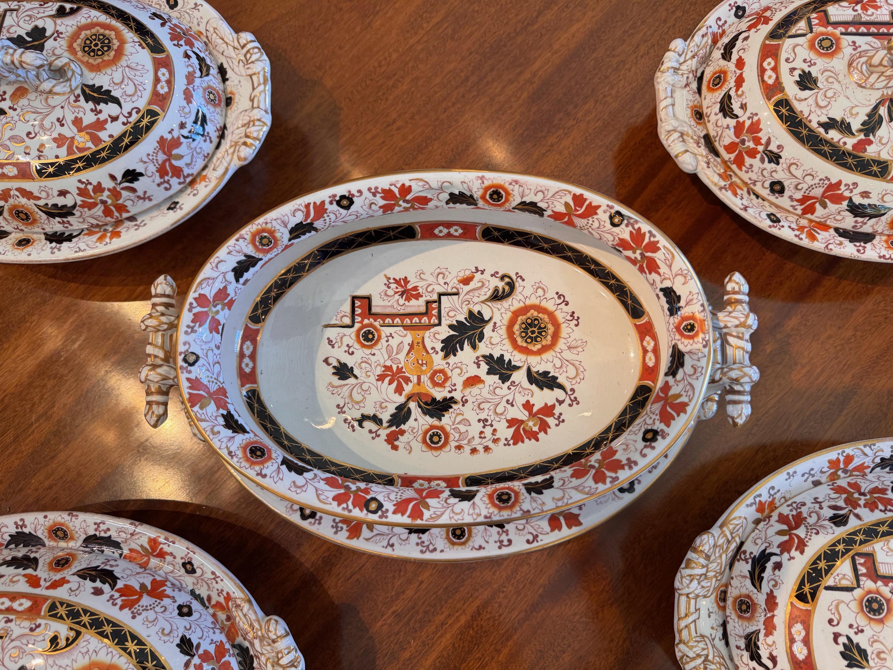Early 20th Century Ashworth Brothers English Ironstone Serving Dishes- 12 Pieces 3