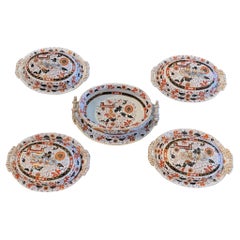 Early 20th Century Ashworth Brothers English Ironstone Serving Dishes- 12 Pieces
