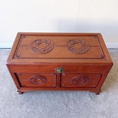 Early 20th Century Asian Dowry, Blanket or Storage Chest by J. L. George