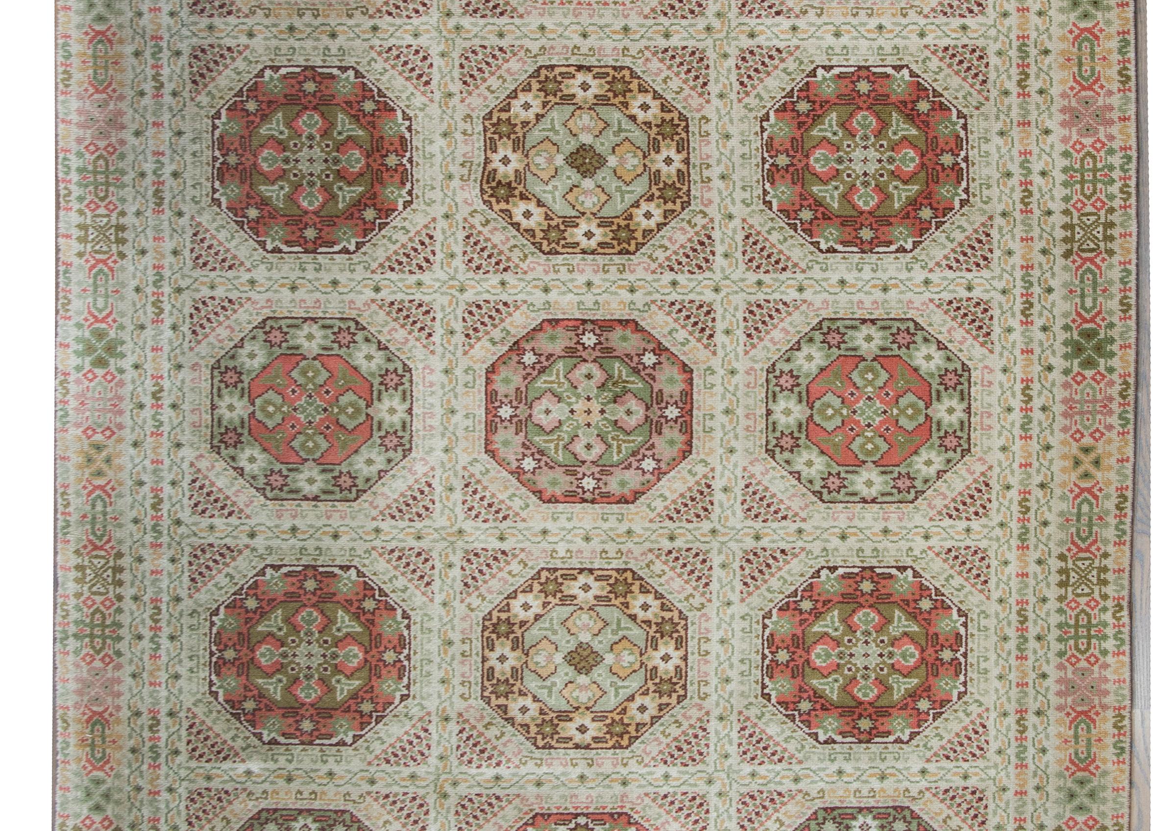 Hand-Knotted Early 20th Century, Austrian Rug For Sale