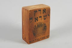 Early 20th Century Austrian Wooden Charity Box