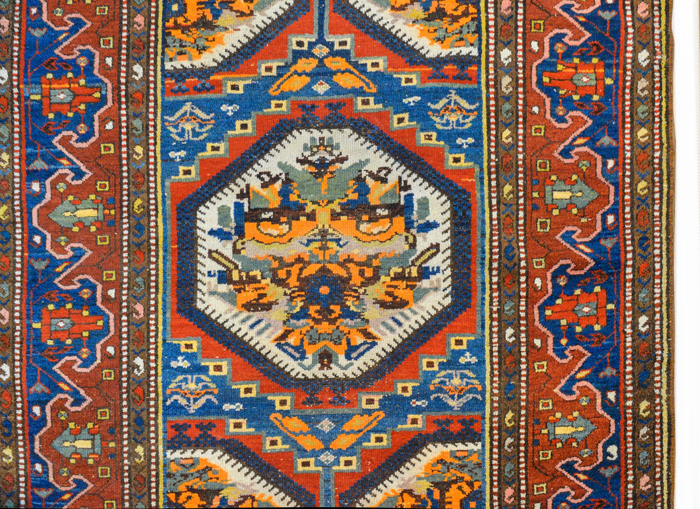 Persian Early 20th Century Bakhtiari Rug For Sale