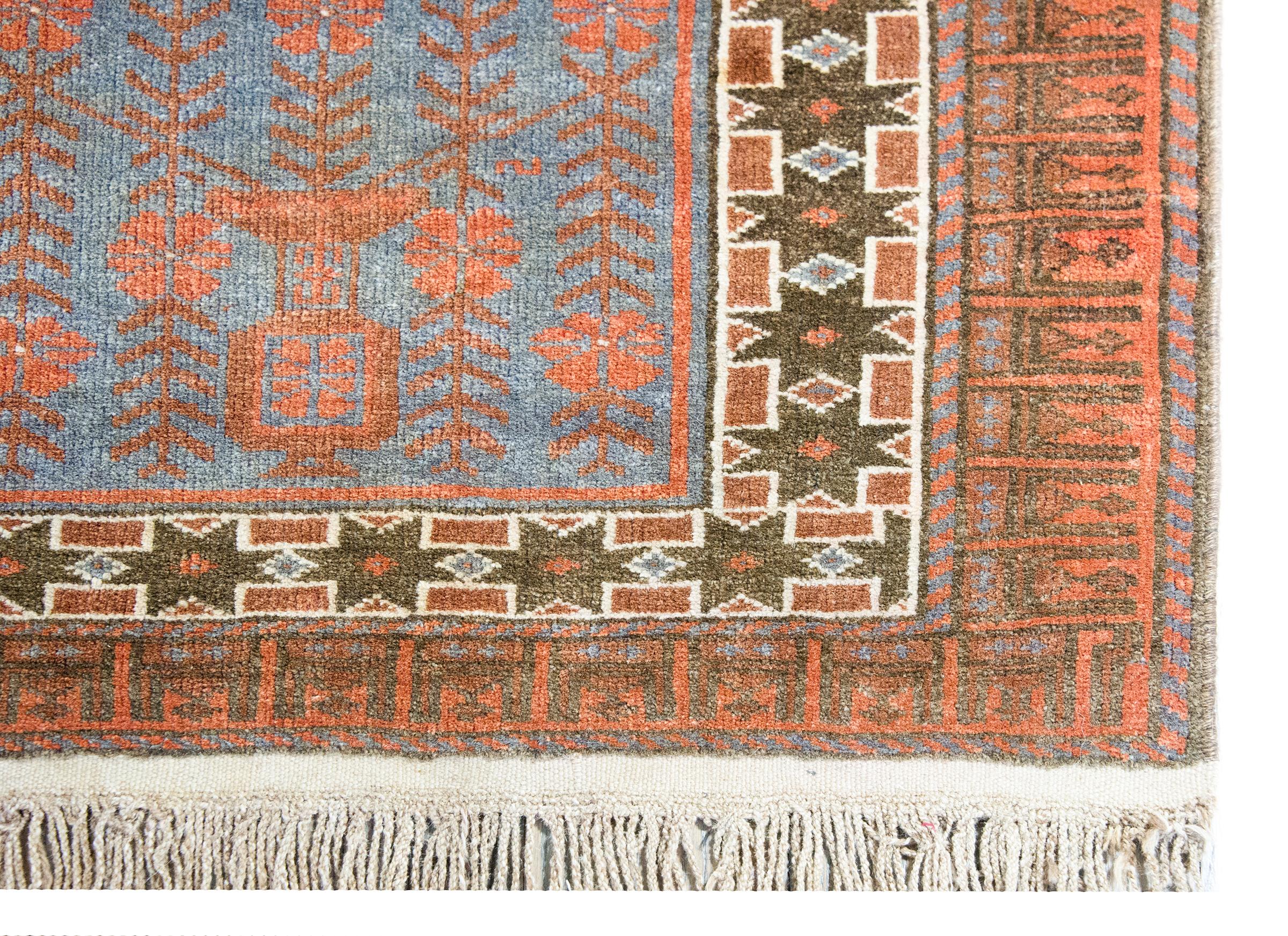 Tapis de prière baloutche du début du 20e siècle en vente 7
