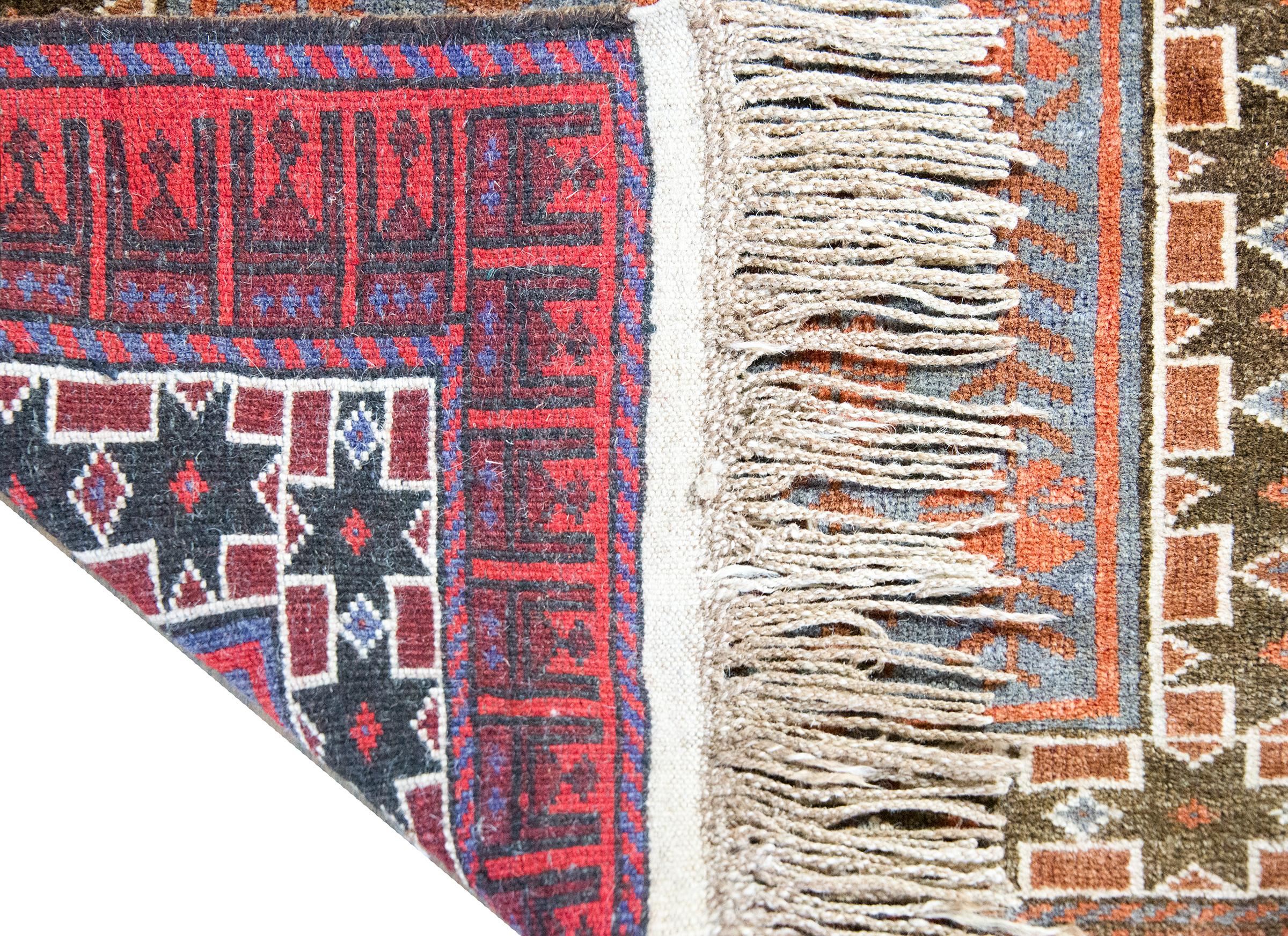 Tapis de prière baloutche du début du 20e siècle en vente 8