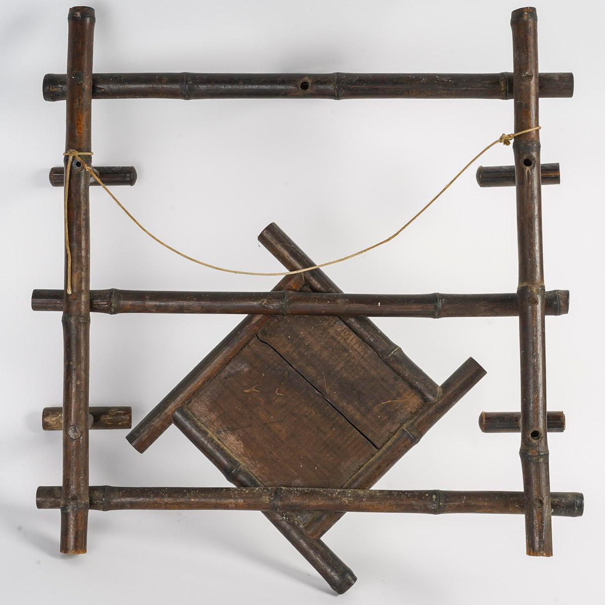 Early 20th Century Bamboo Coat Rack. For Sale 1