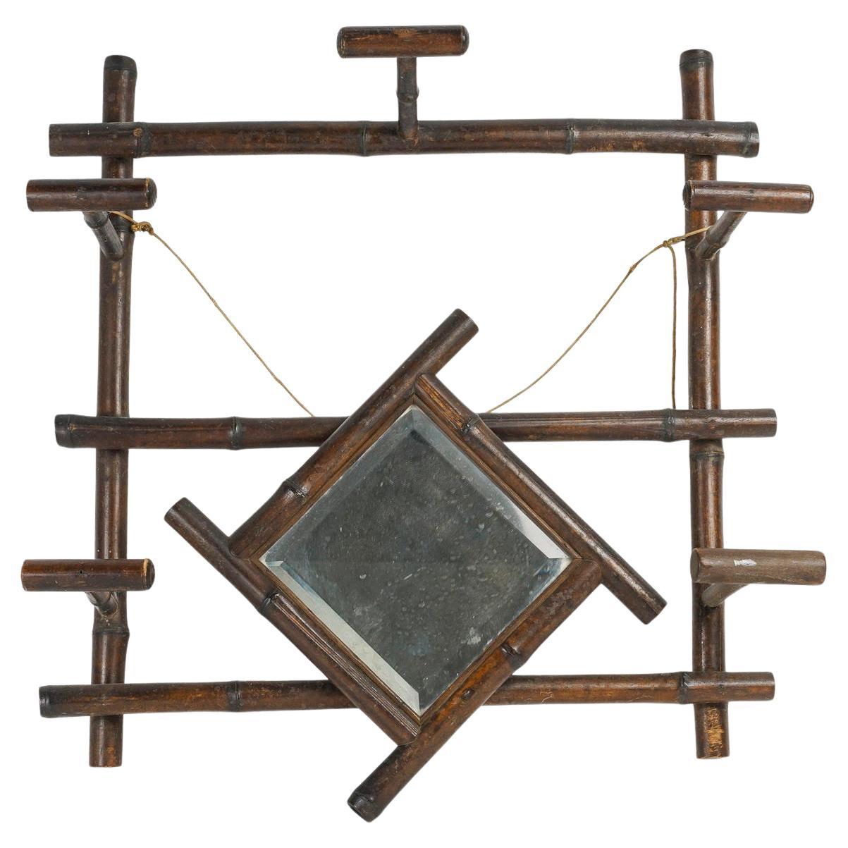 Early 20th Century Bamboo Coat Rack.