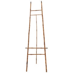Antique Early 20th Century Bamboo Easel