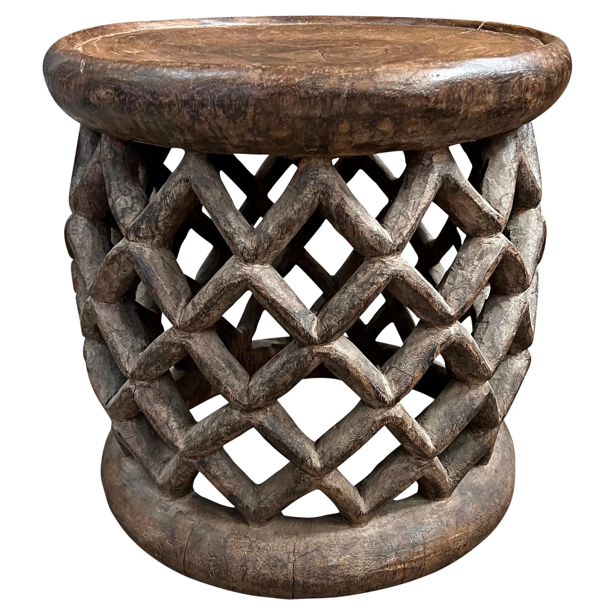 Early 20th Century Bamum Frog Stool