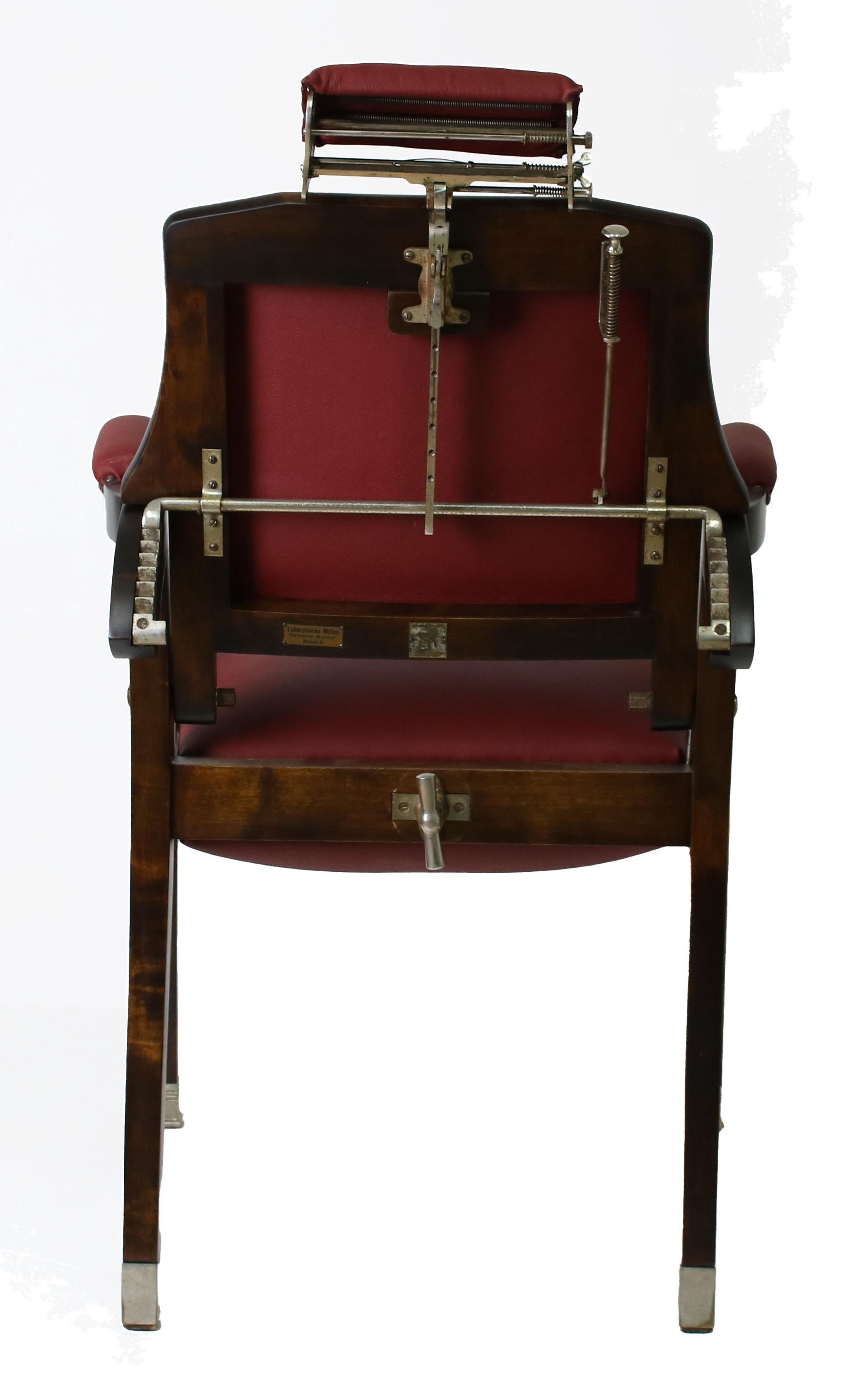 German Early 20th Century Barber Armchair For Sale