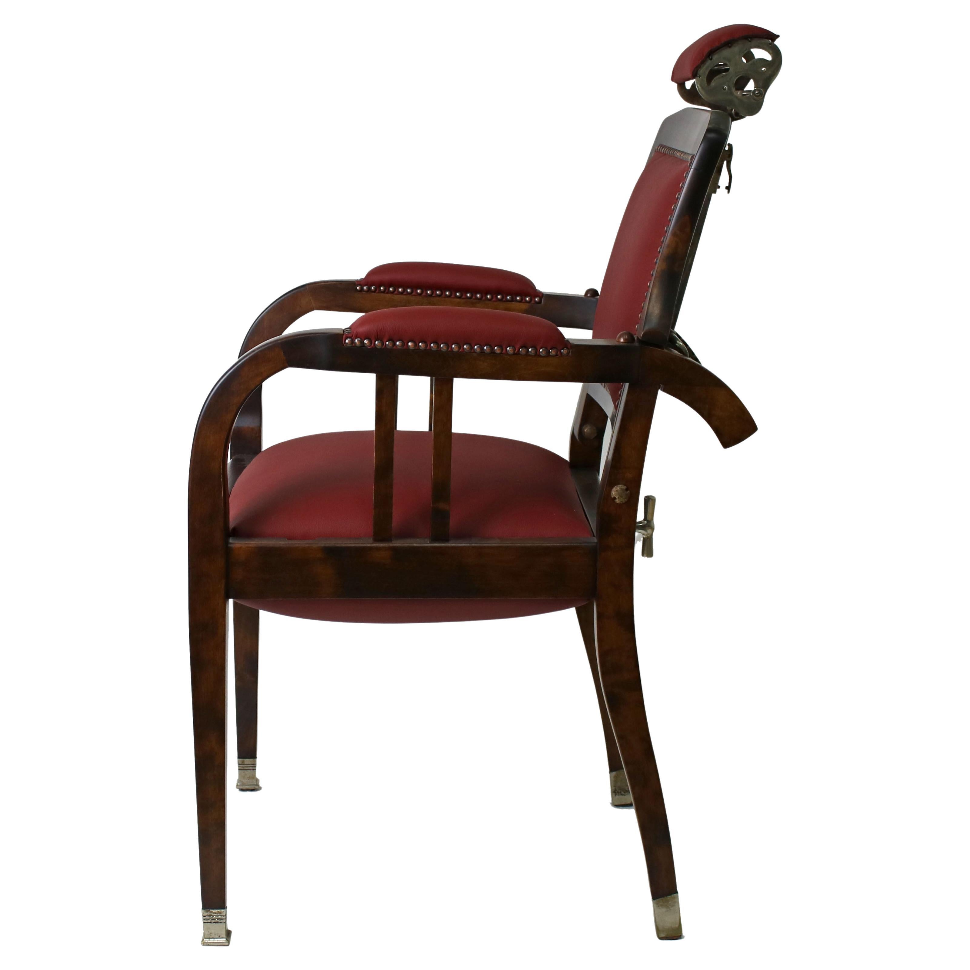 Early 20th Century Barber Armchair