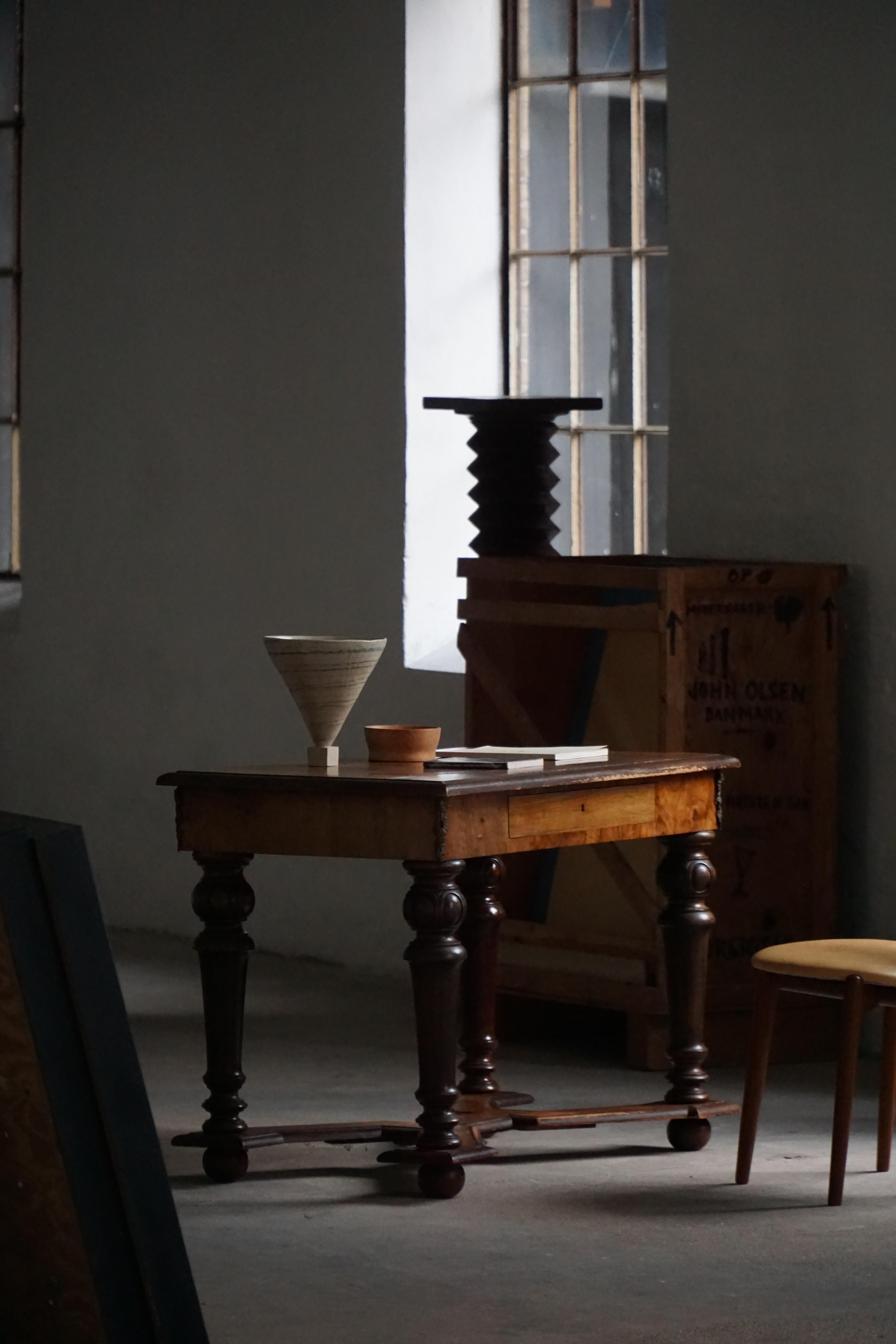 Début du 20e siècle, bureau de style baroque, réalisé par un ébéniste danois en vente 9