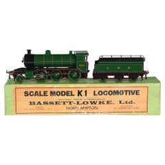 Bassett-Lowke K1 Gauge 1 GNR 1630 Steam Mogul Locomotive Mode, frühes 20. Jahrhundert