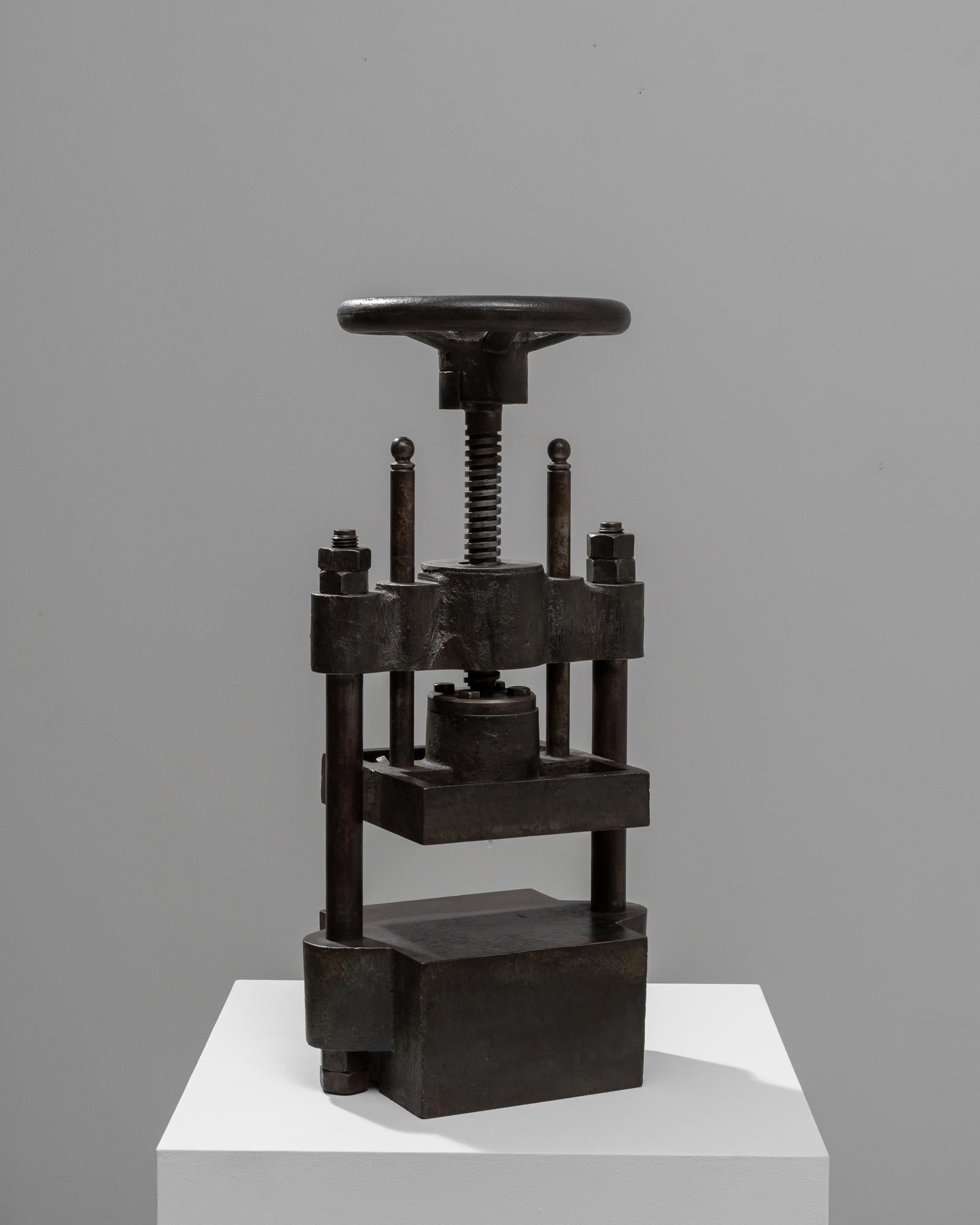 Early 20th Century Belgian Cast Iron Press 1