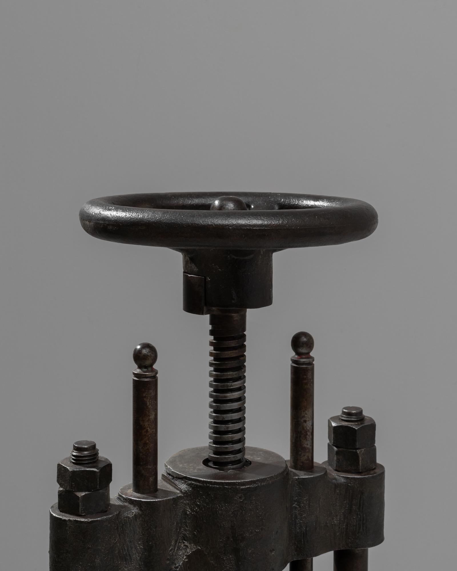 Early 20th Century Belgian Cast Iron Press 4