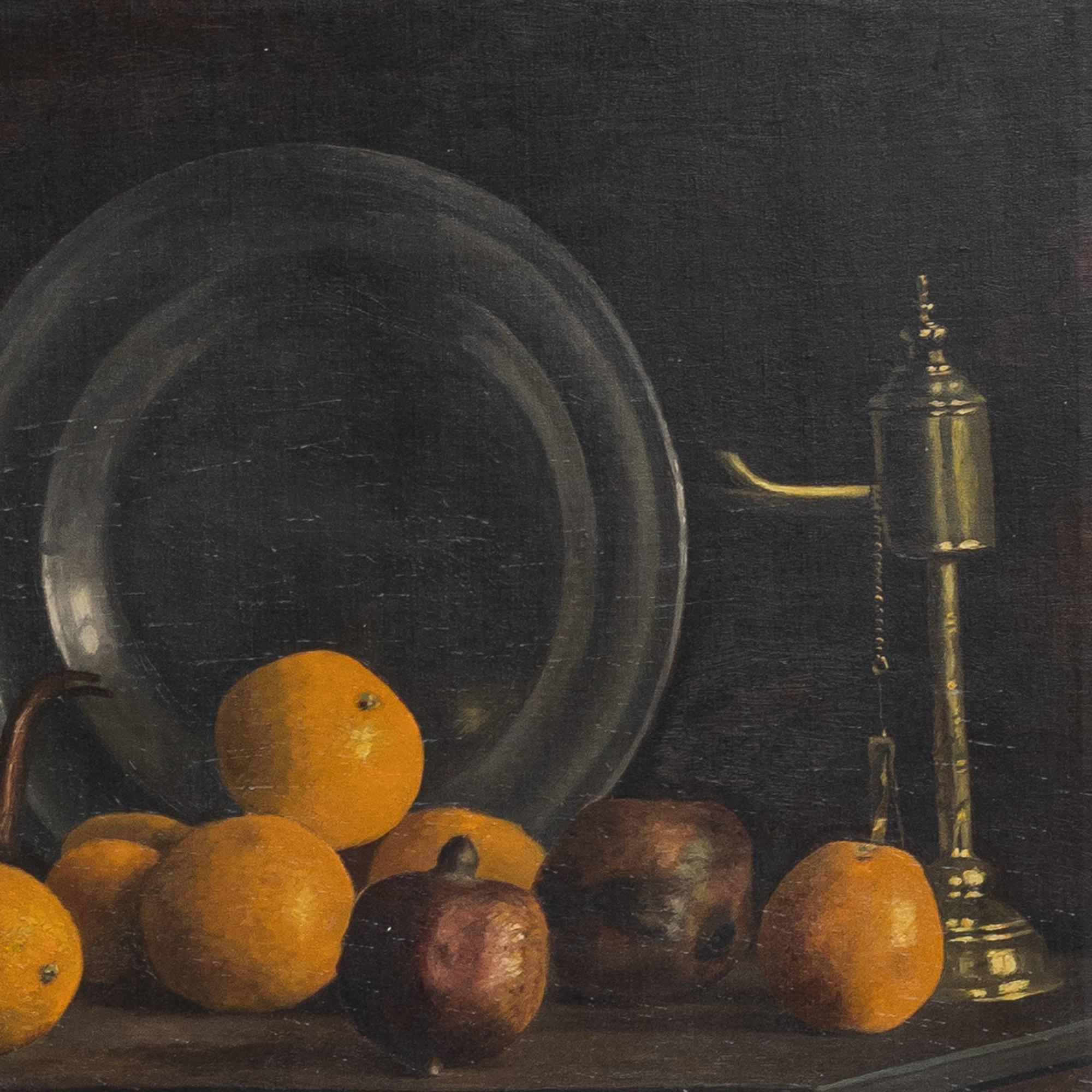Early 20th Century Belgian Painting In Good Condition In High Point, NC