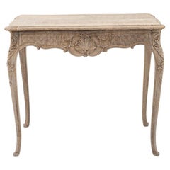 Early 20th Century Belgian Wooden Side Table