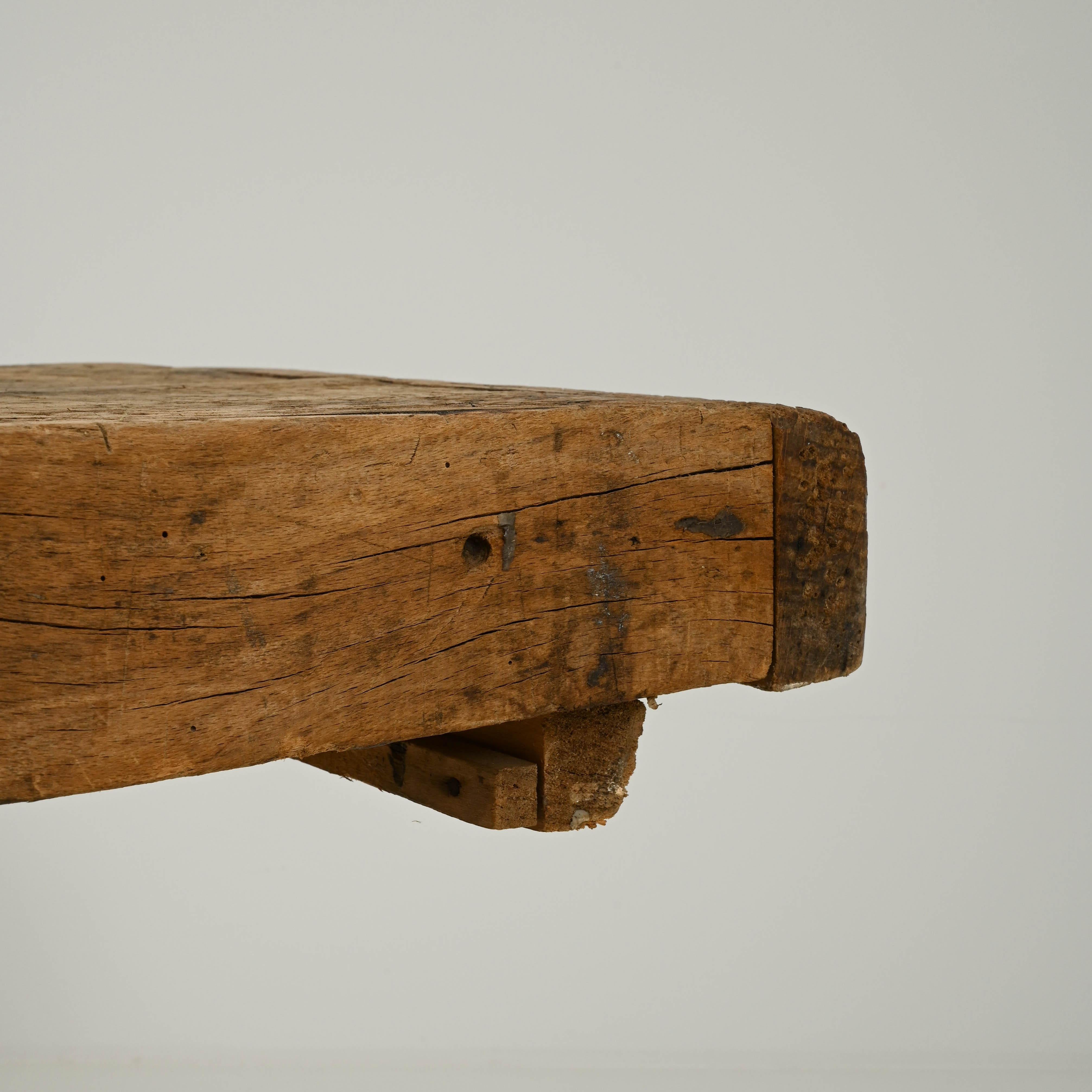 Early 20th Century Belgian Wooden Worktable 6