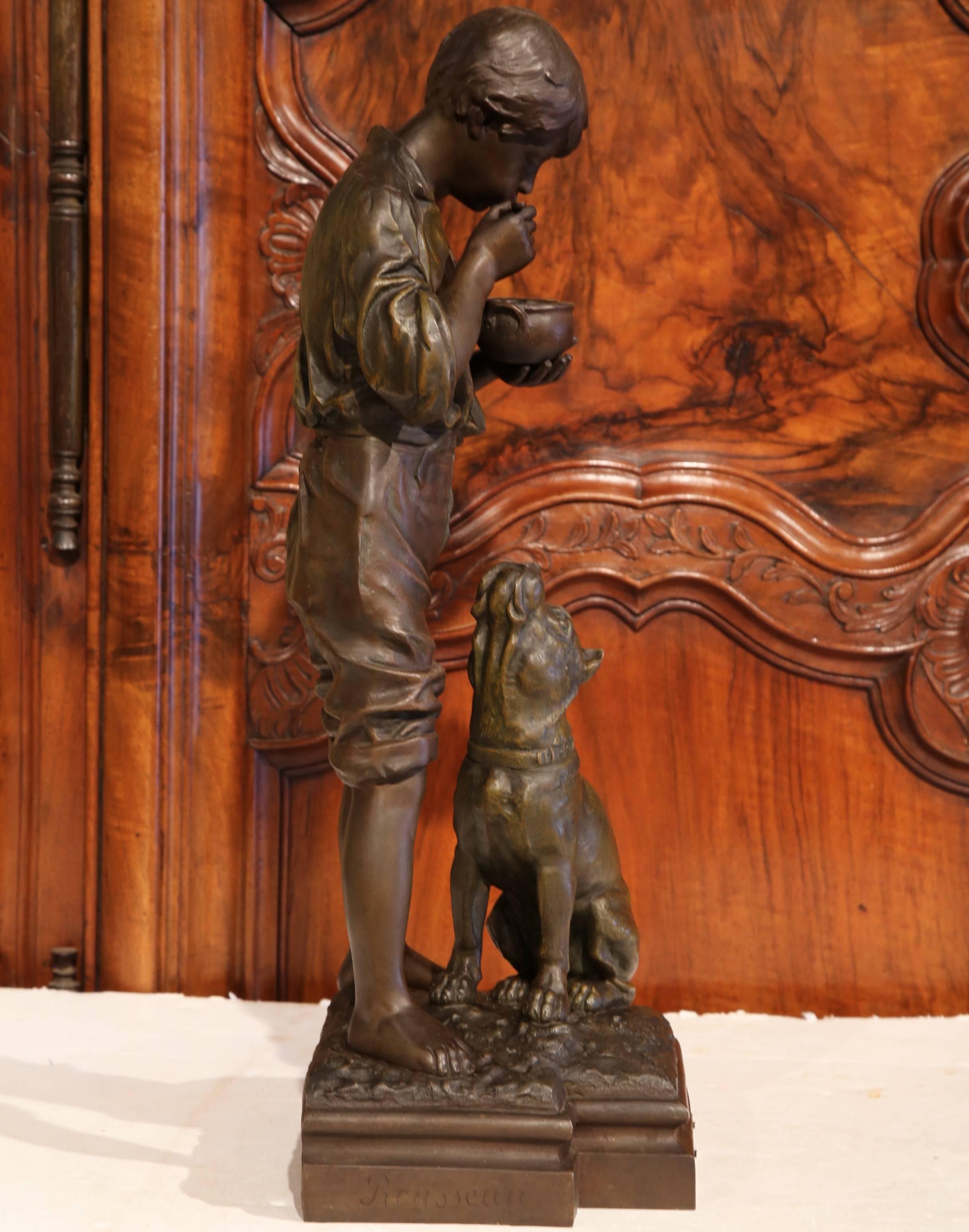 rousseau sculpteur bronze