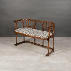 Early 20th Century Bentwood Bench Settee by J. Hoffmann for Thonet - Mundus