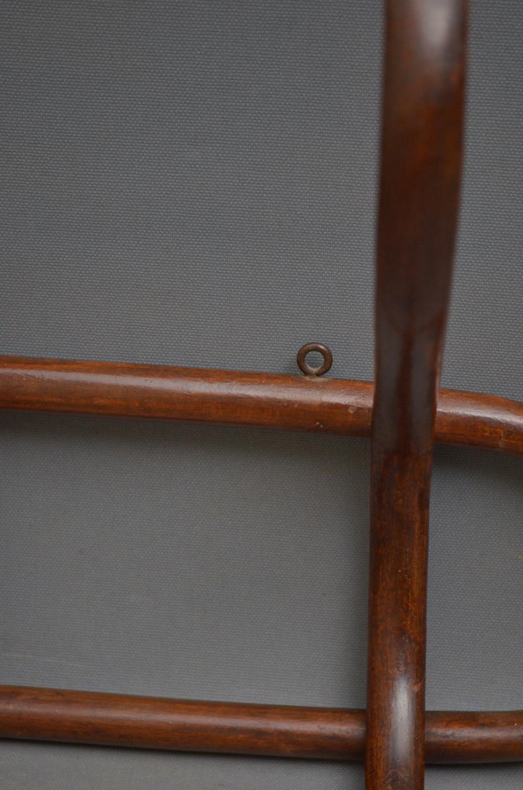 Early 20th Century Bentwood Coat Hooks In Good Condition In Whaley Bridge, GB