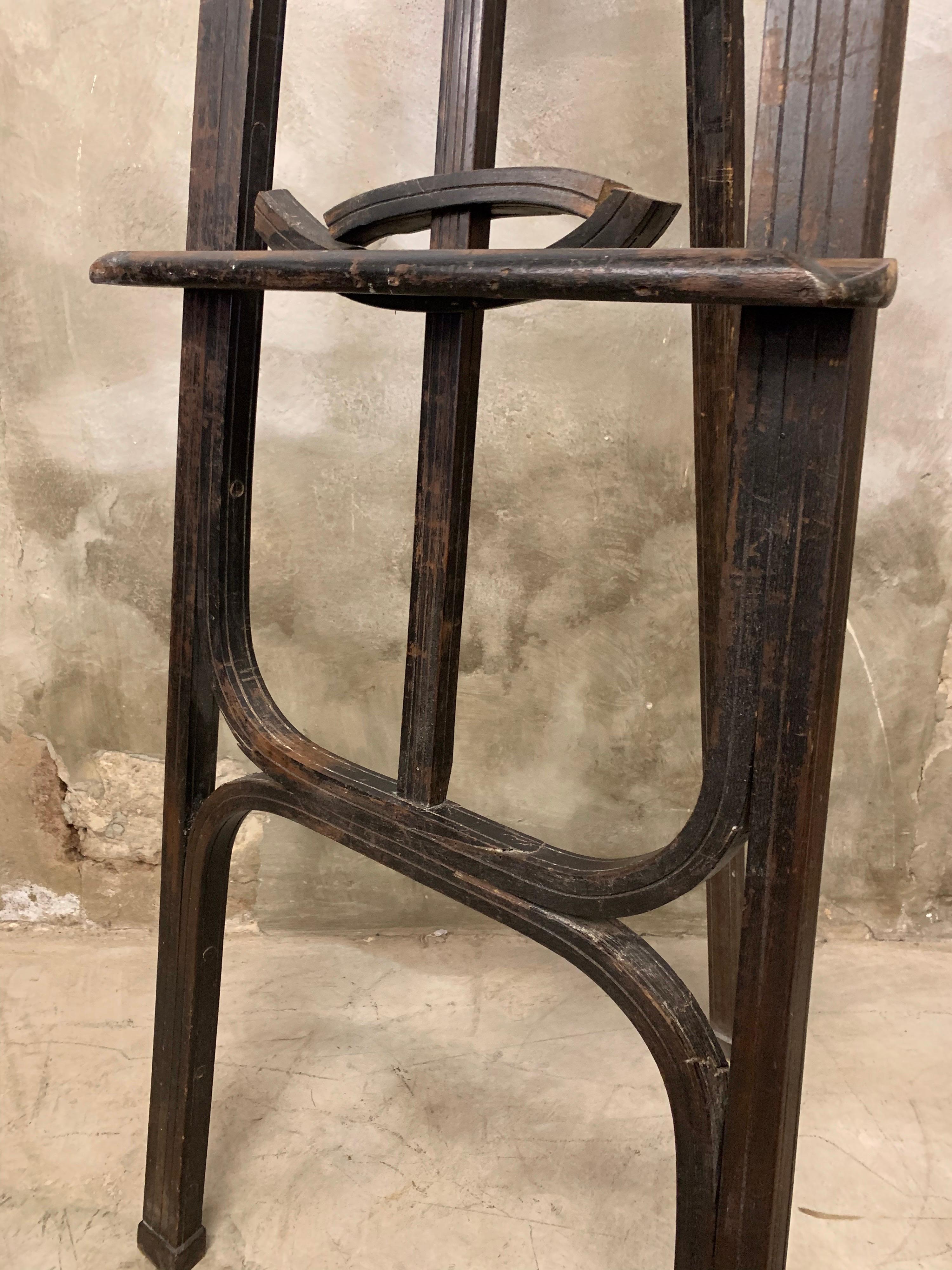Austrian Early 20th Century, Bentwood Thonet Vienna Easel