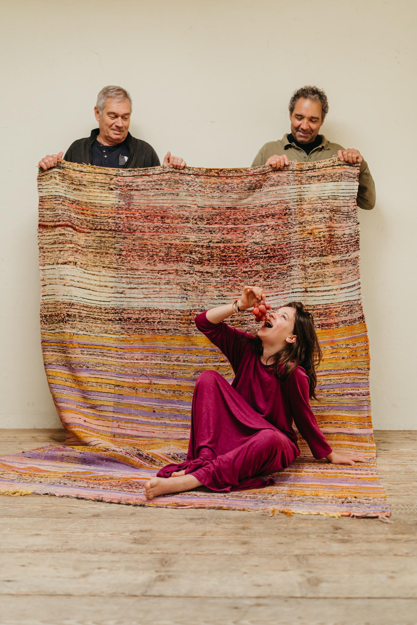 Marocchino tappeto berbero dell'inizio del XX secolo ... in vendita