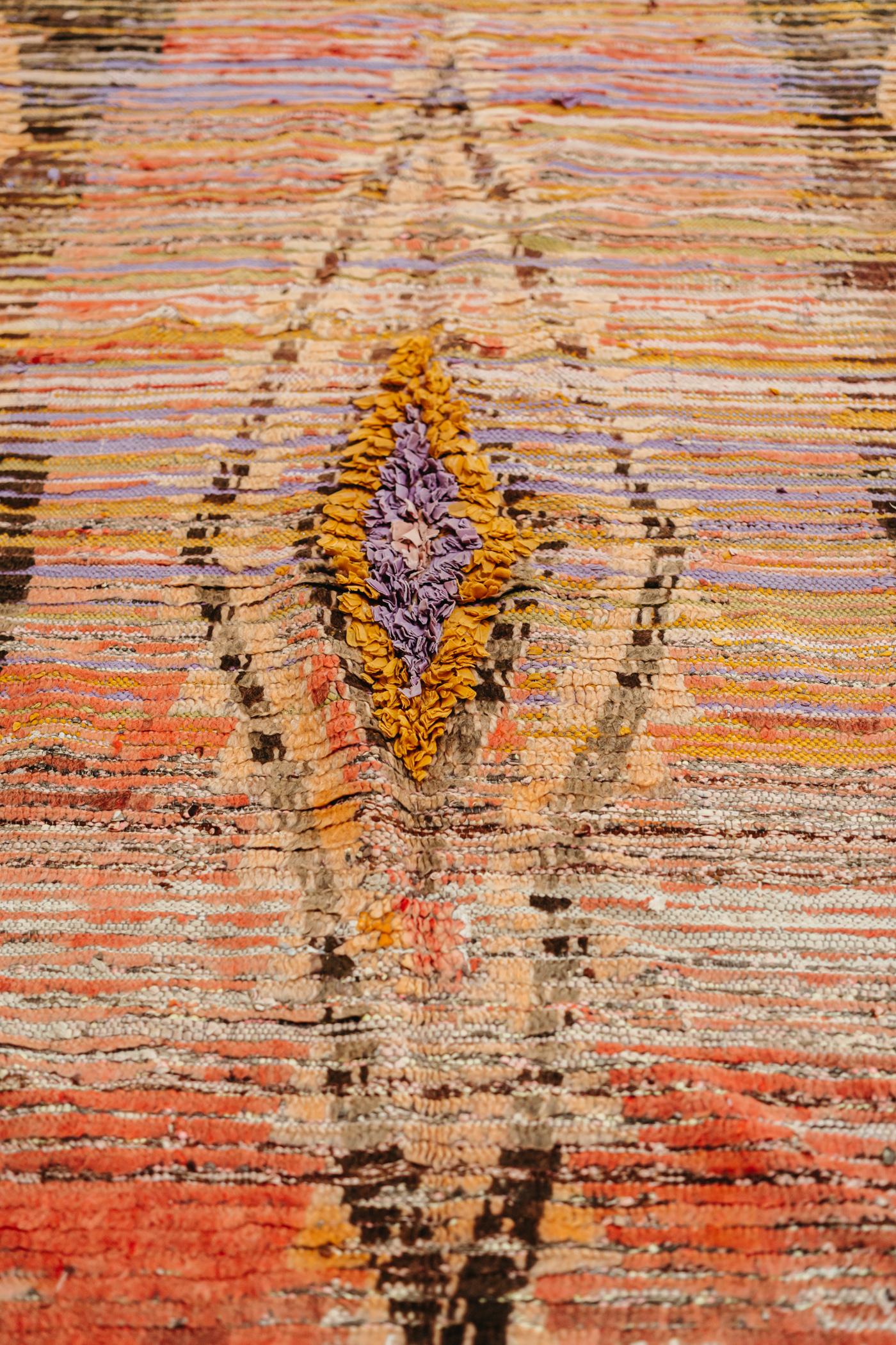 Lana tappeto berbero dell'inizio del XX secolo ... in vendita