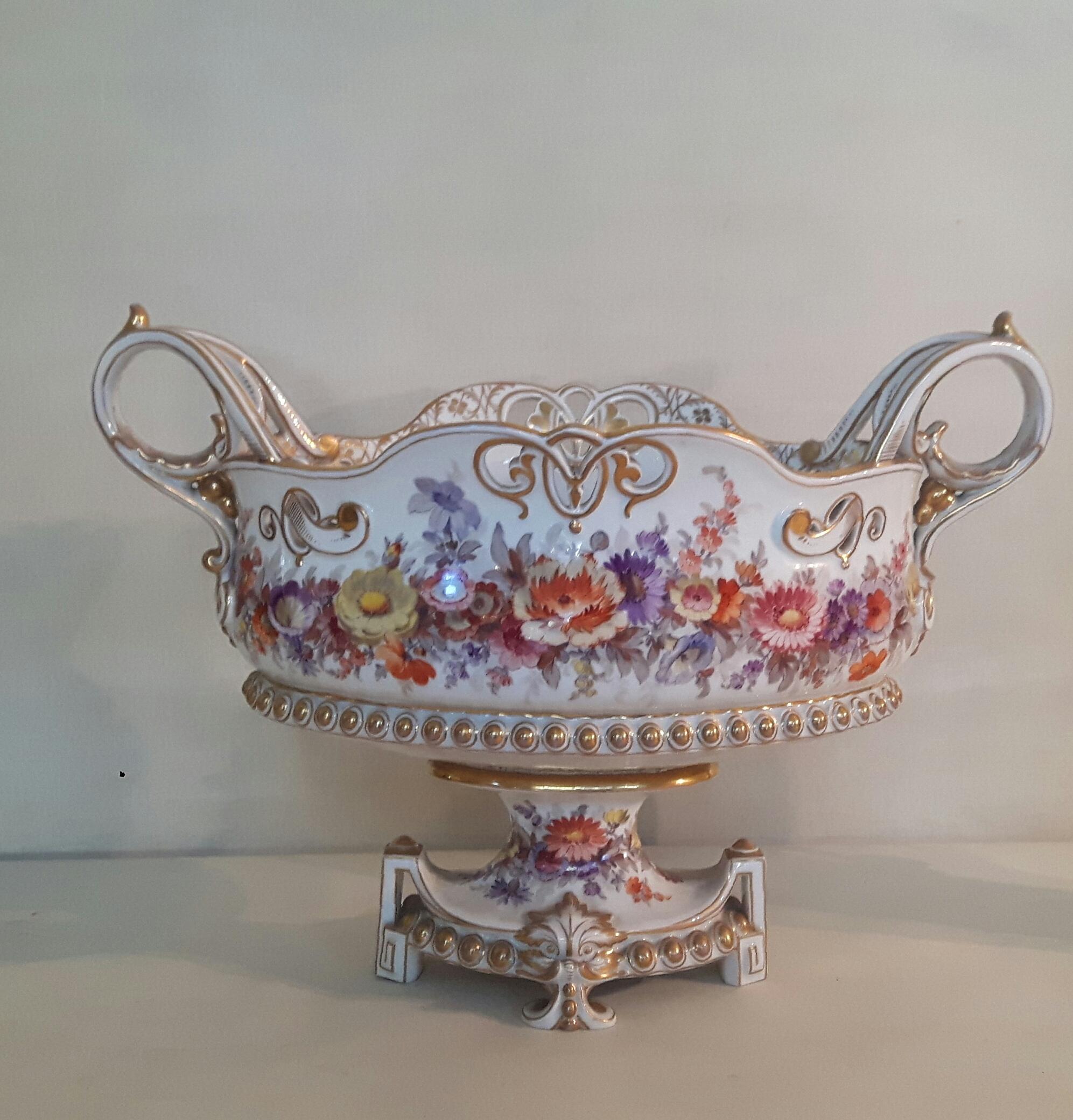 German Early 20th Century Berlin Center Piece For Sale