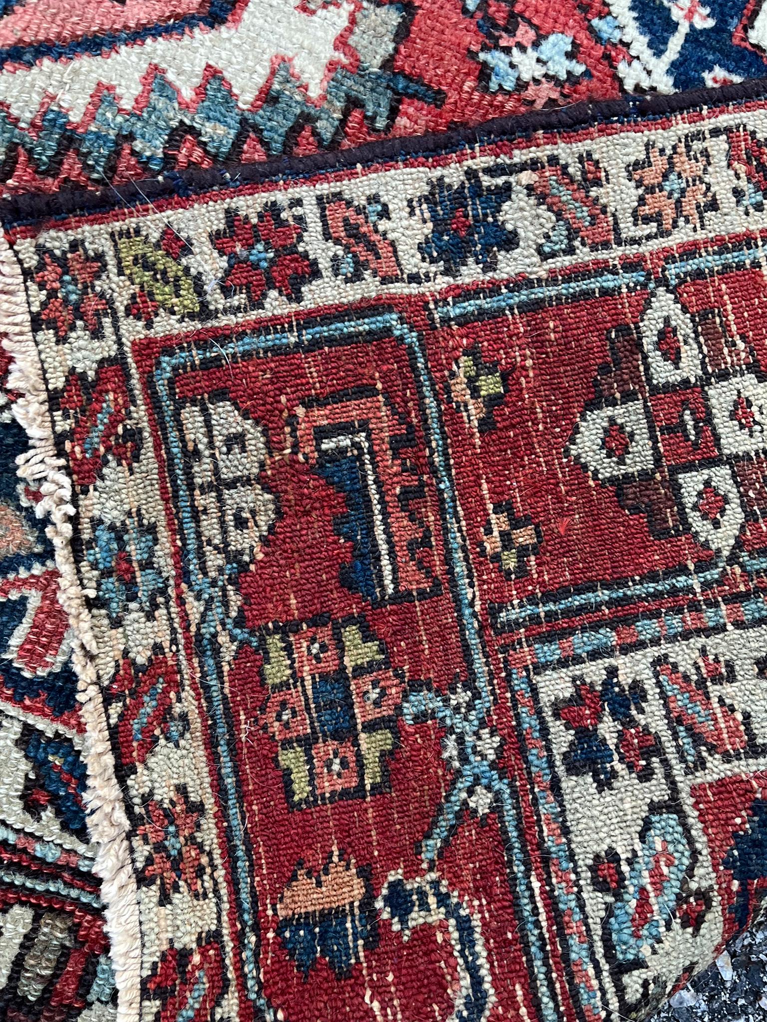 Early 20th Century Bibikabad Rug For Sale 2