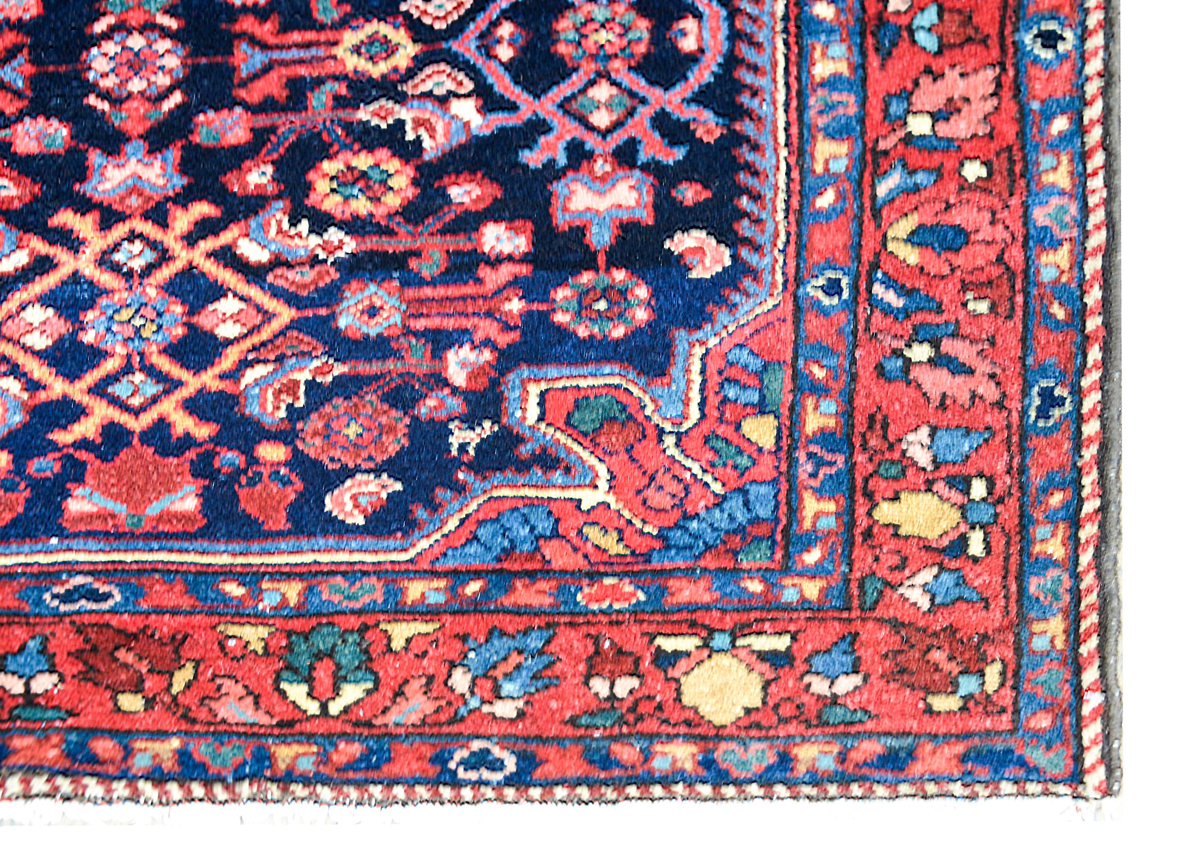 Bibikibad-Teppich aus dem frühen 20. Jahrhundert (Wolle) im Angebot