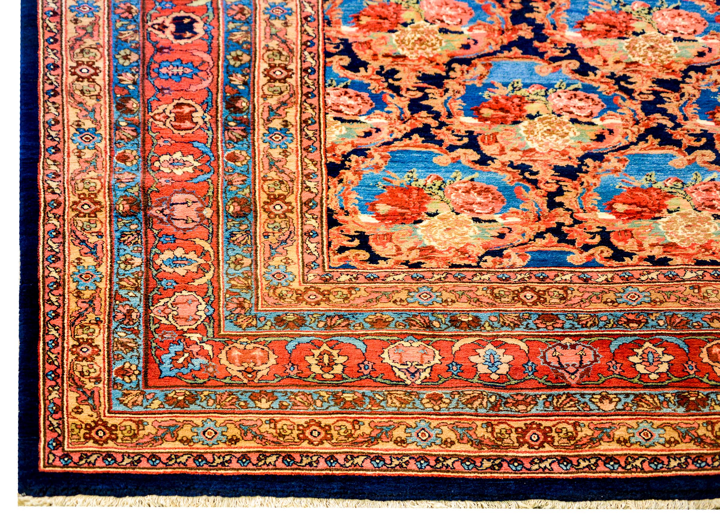 Wool Early 20th Century Bidjar Rug For Sale