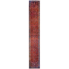 Antique Early 20th Century Bidjar Runner