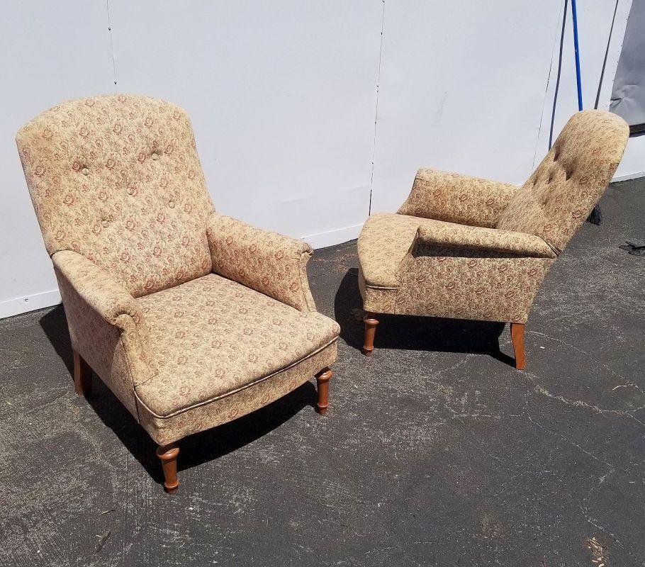 Original chairs in style of Biedermeier, original upholstery. We recommend reupholstry.