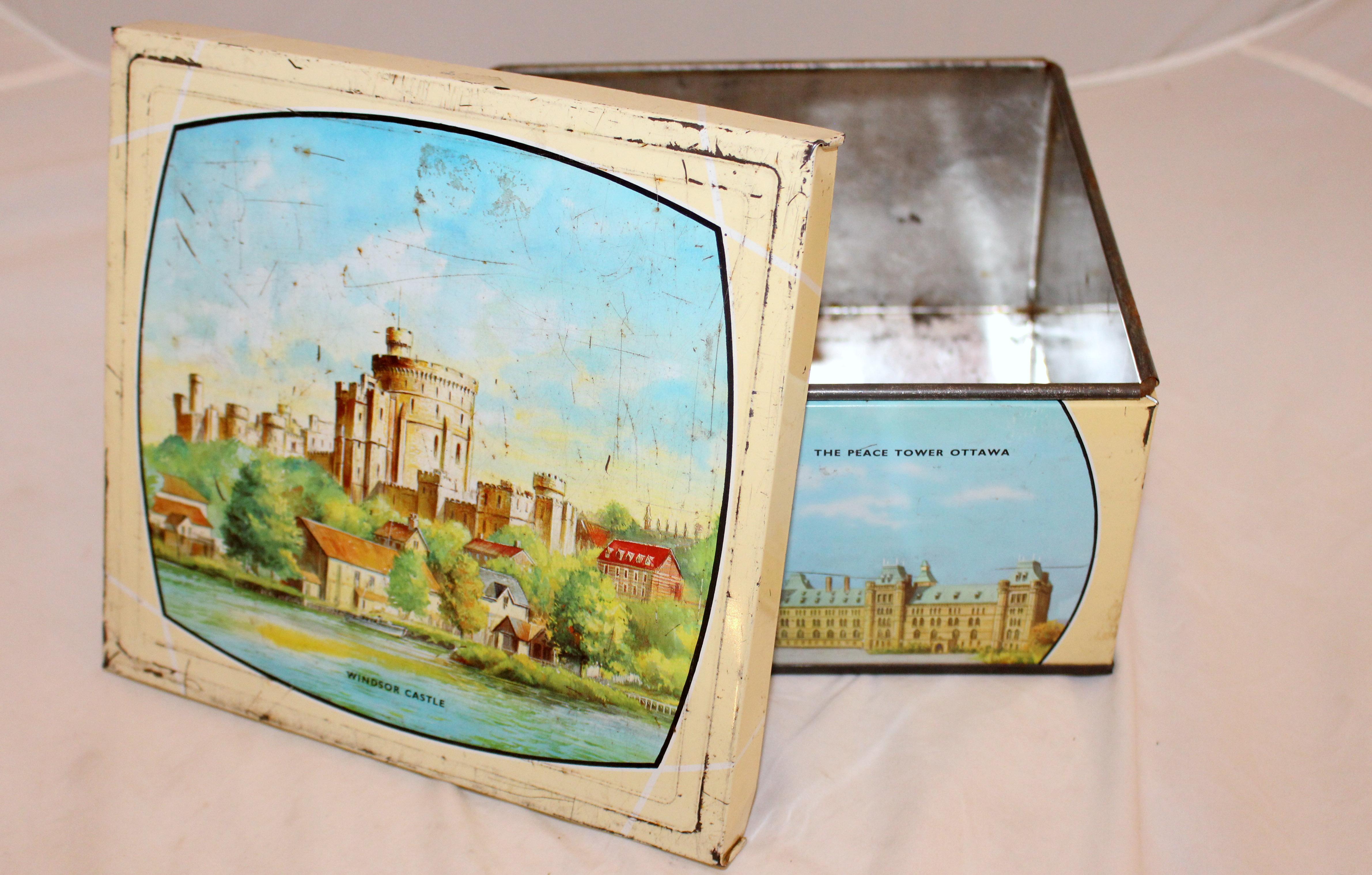 Empire Early 20th Century Biscuit Tin 