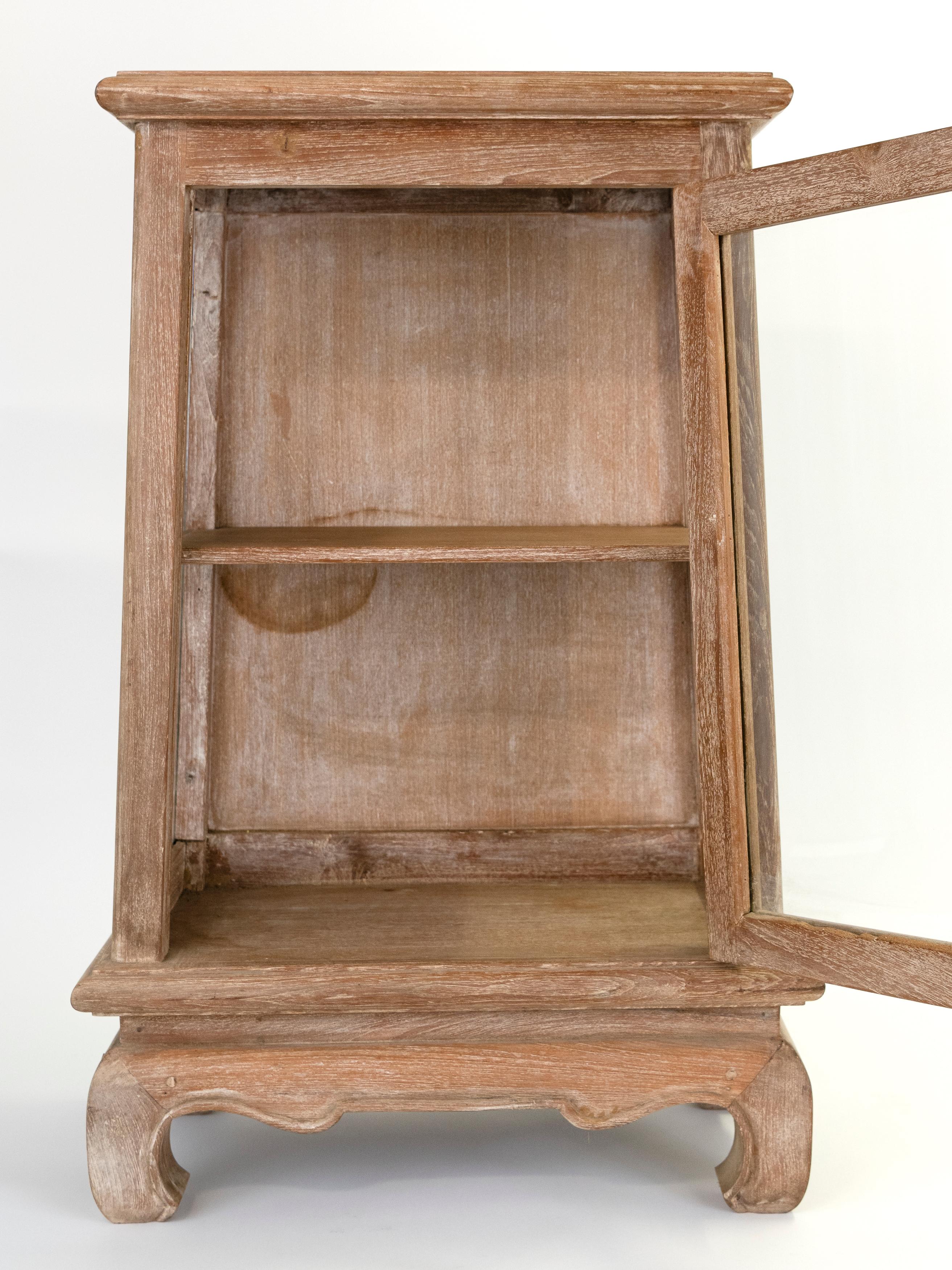 XX secolo Gabinetto delle curiosità belga sbiancato dei primi del Novecento in vendita