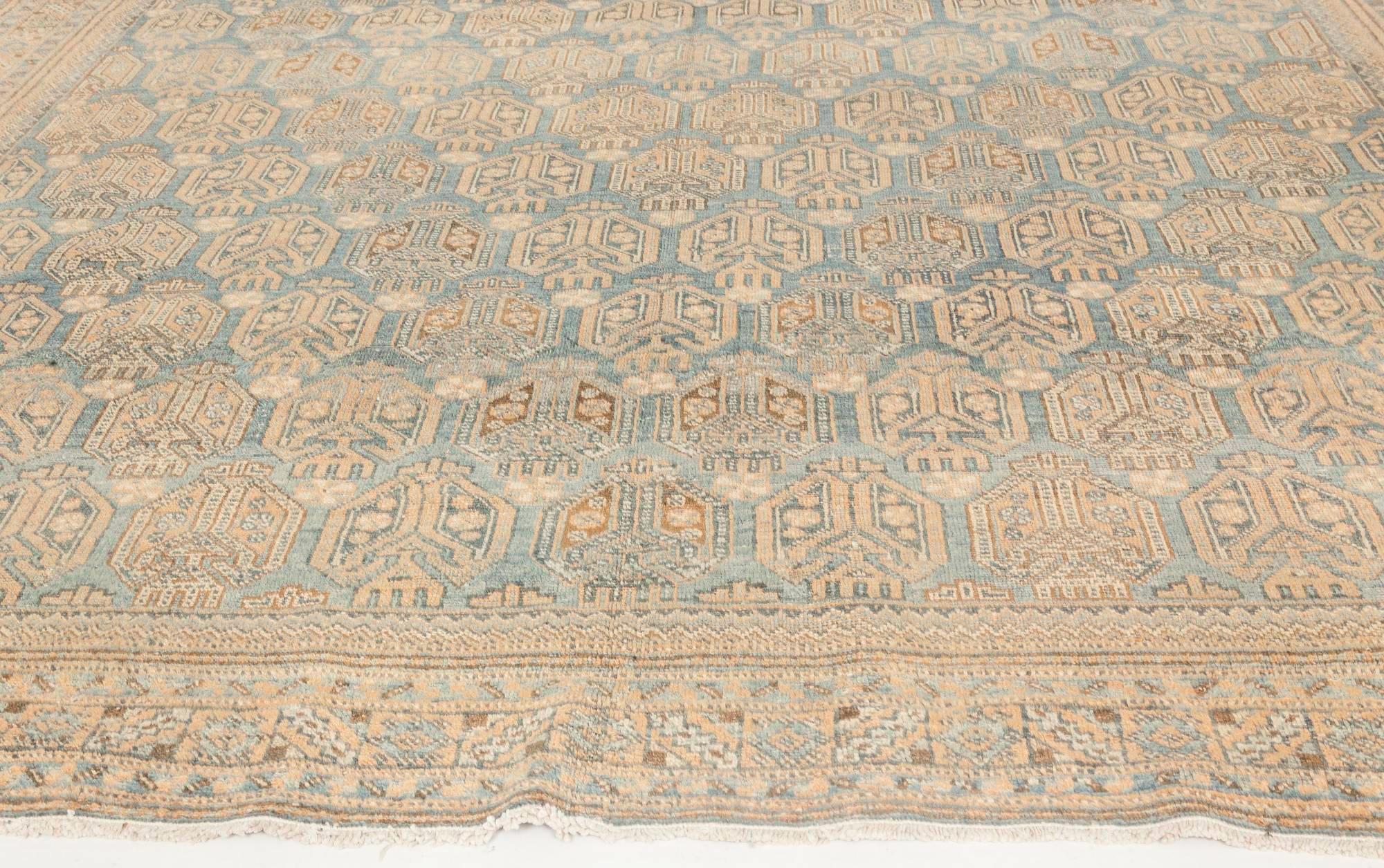 Early 20th Century Blue Persian Malayer Handmade Wool Rug by Doris Leslie Blau 1