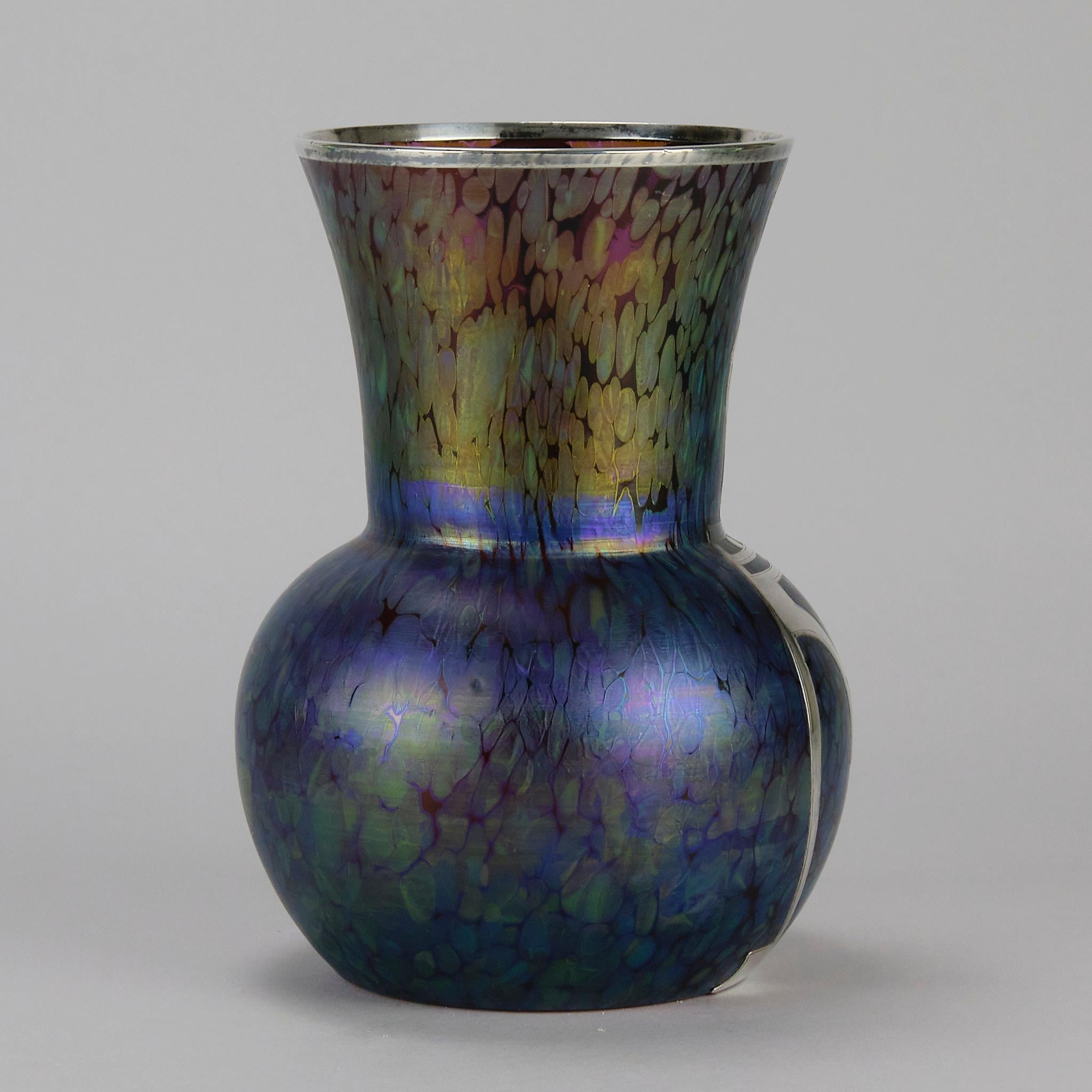Molded Early 20th Century Bohemian 
