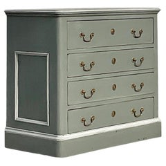 Used Early 20th Century Boho Painted Chest of Drawers