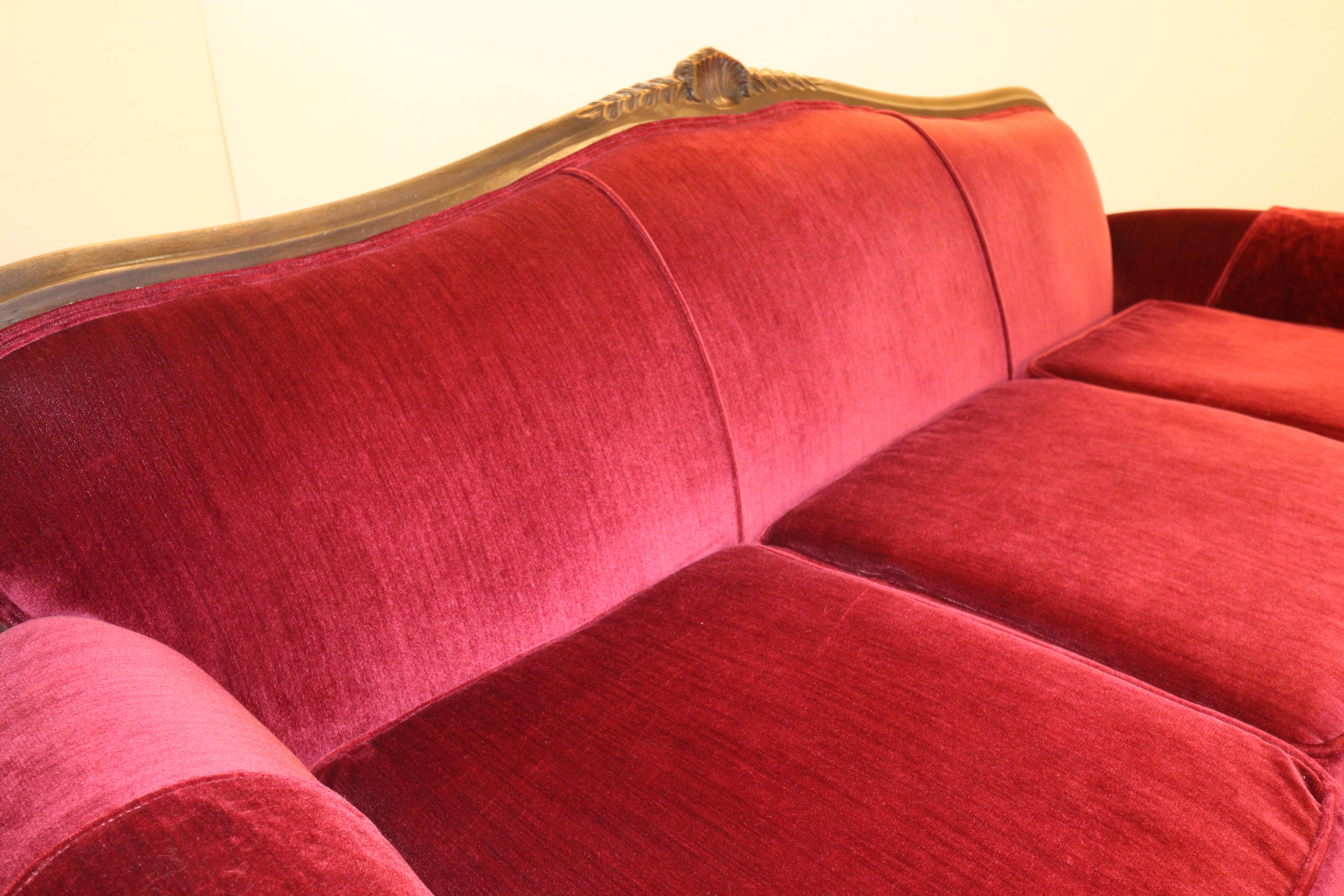 Early 20th Century Bordello Settee For Sale 2