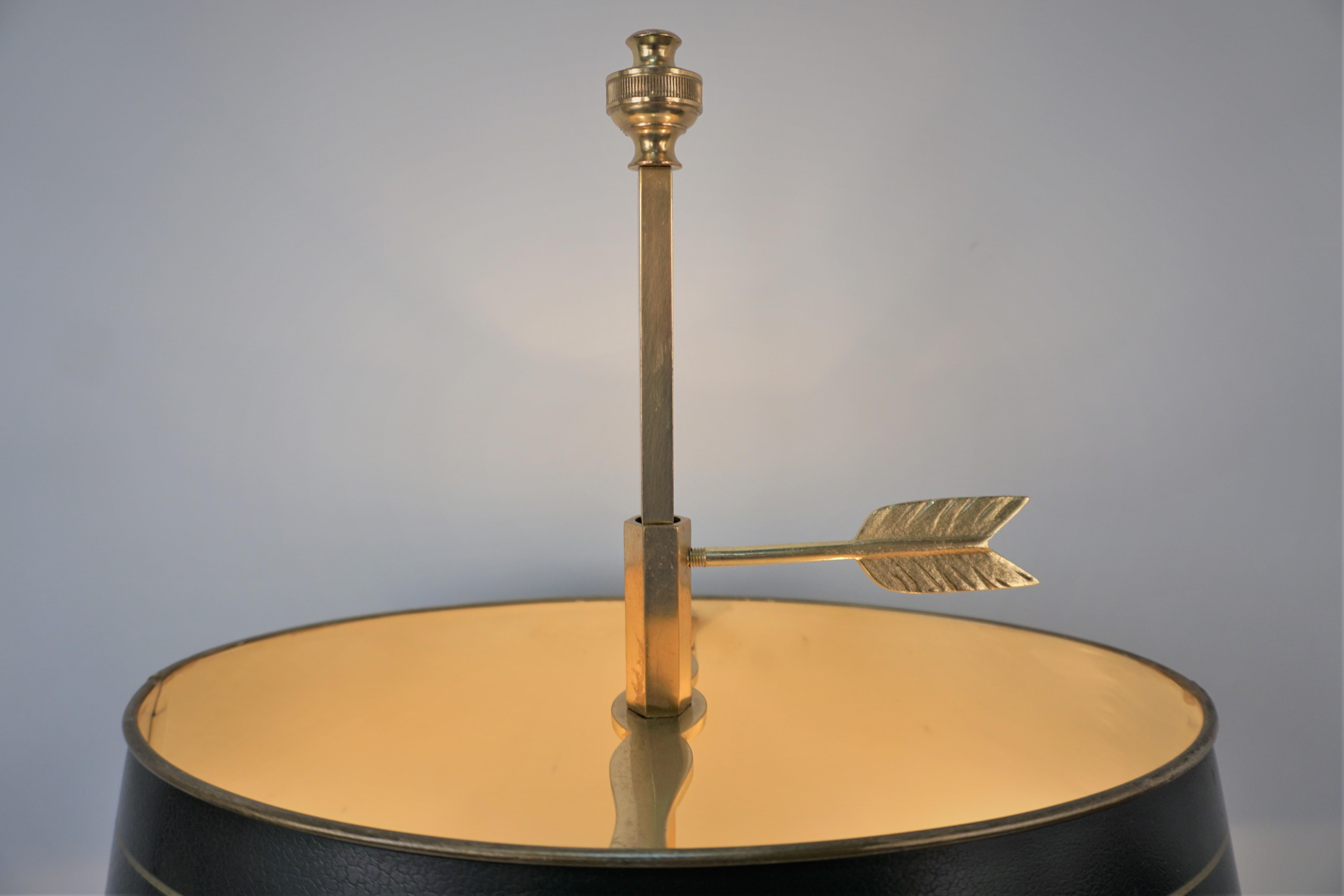 Bronze Early 20th Century Bouillotte Desk Lamp For Sale