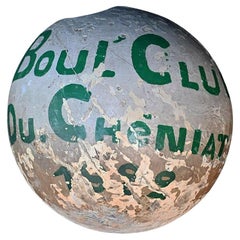 Early-20th Century Boul Club Sign  