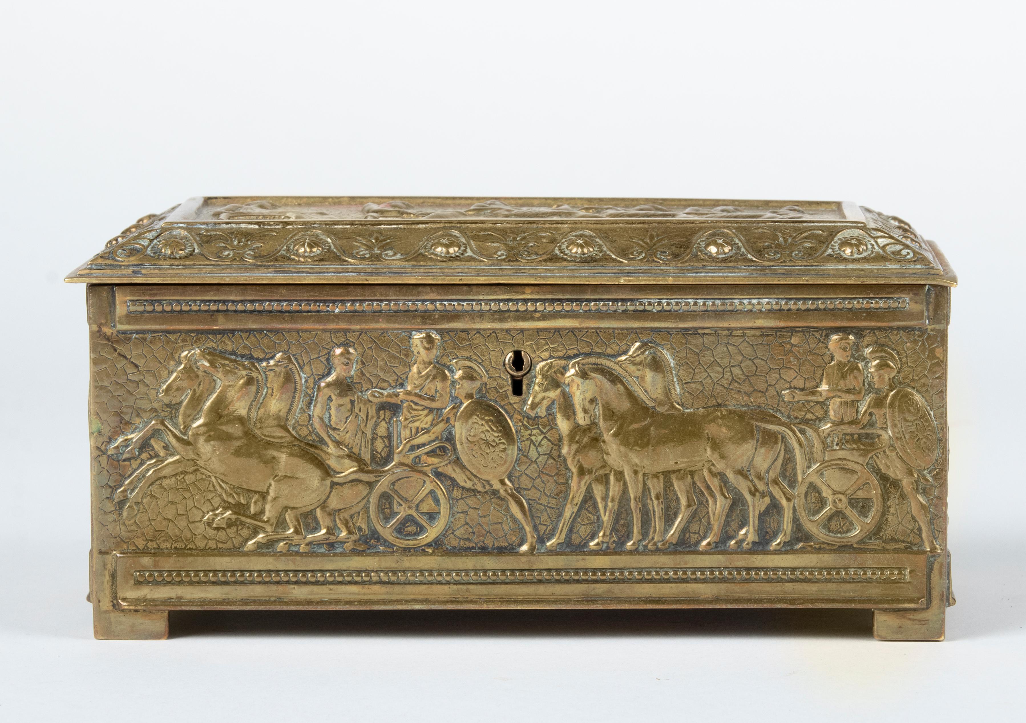 roman jewelry box