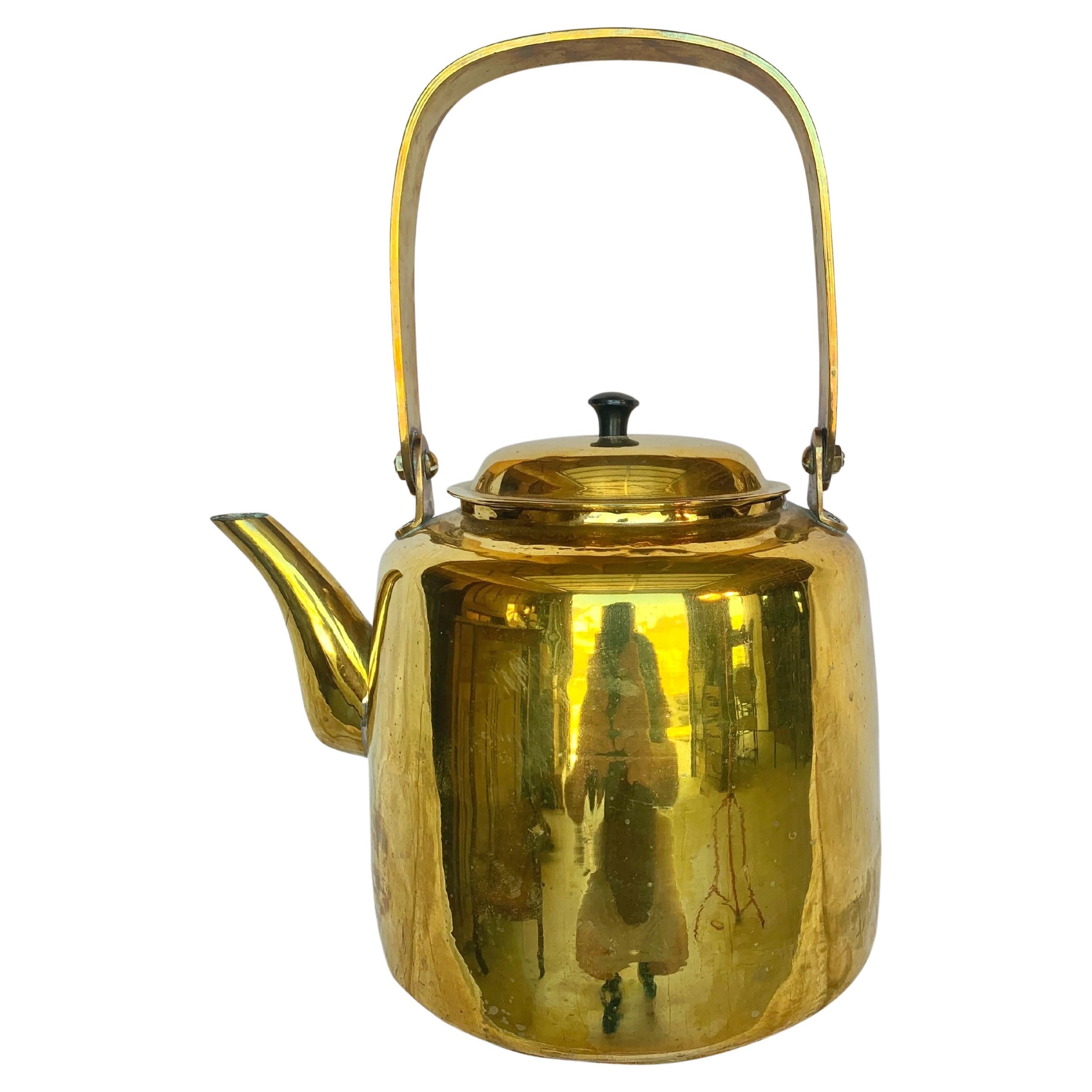 Early 20th Century Brass Kettle