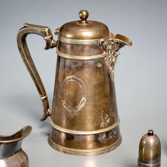 Early 20th Century British Hotel Silver Plate Service, Tontine & Hotel Regent