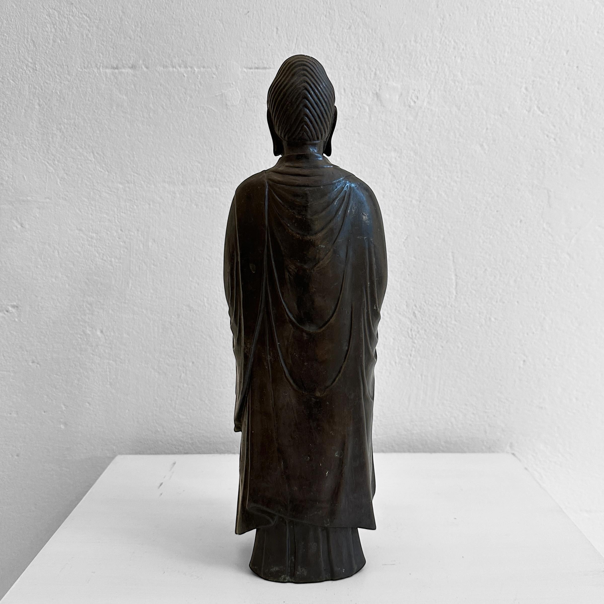 Early 20th Century Bronze Buddha Sculpture, Japan, around 1920 For Sale 1