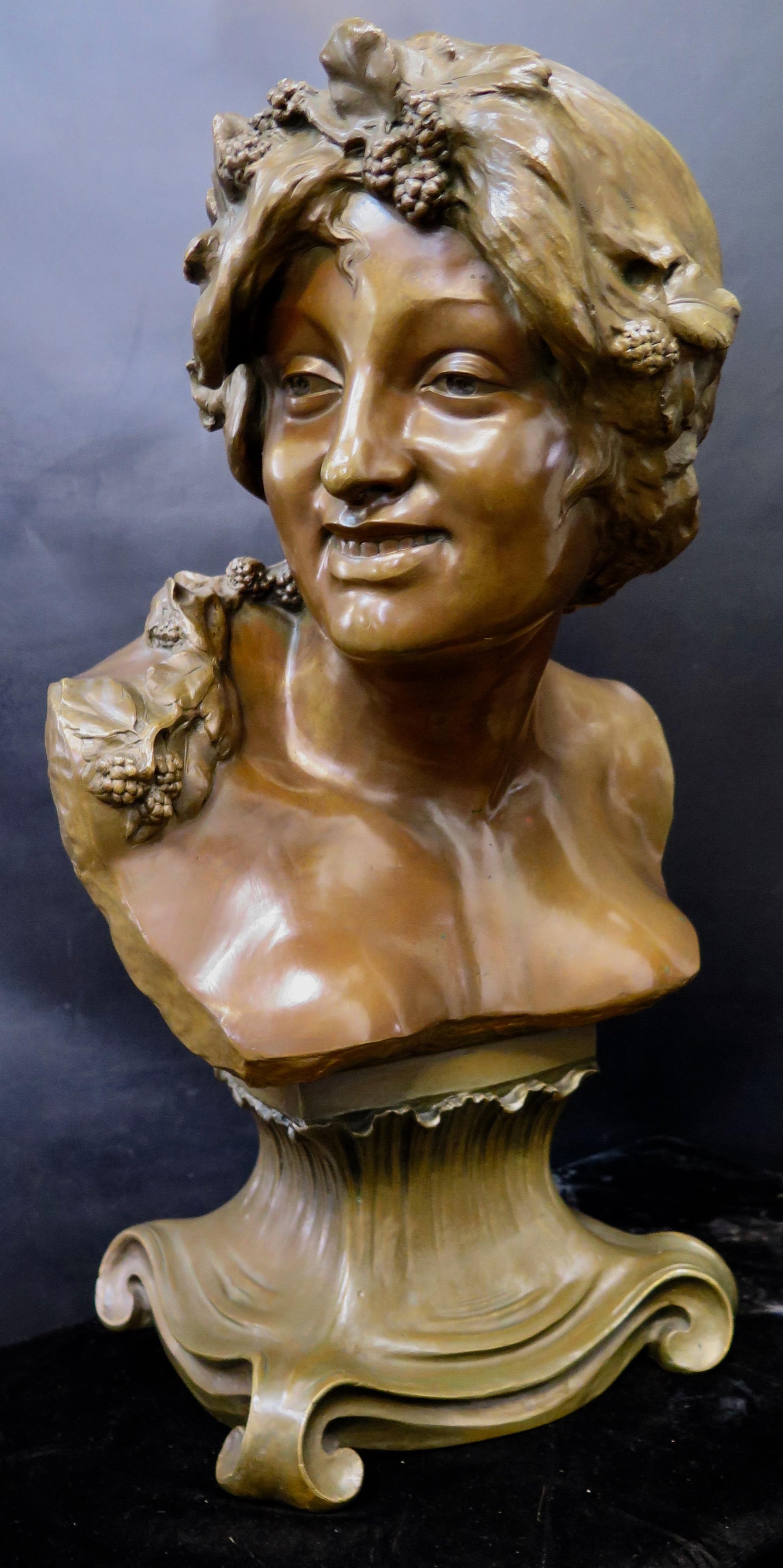 Français Début du XXe siècle Bronze de J. Rispal en vente